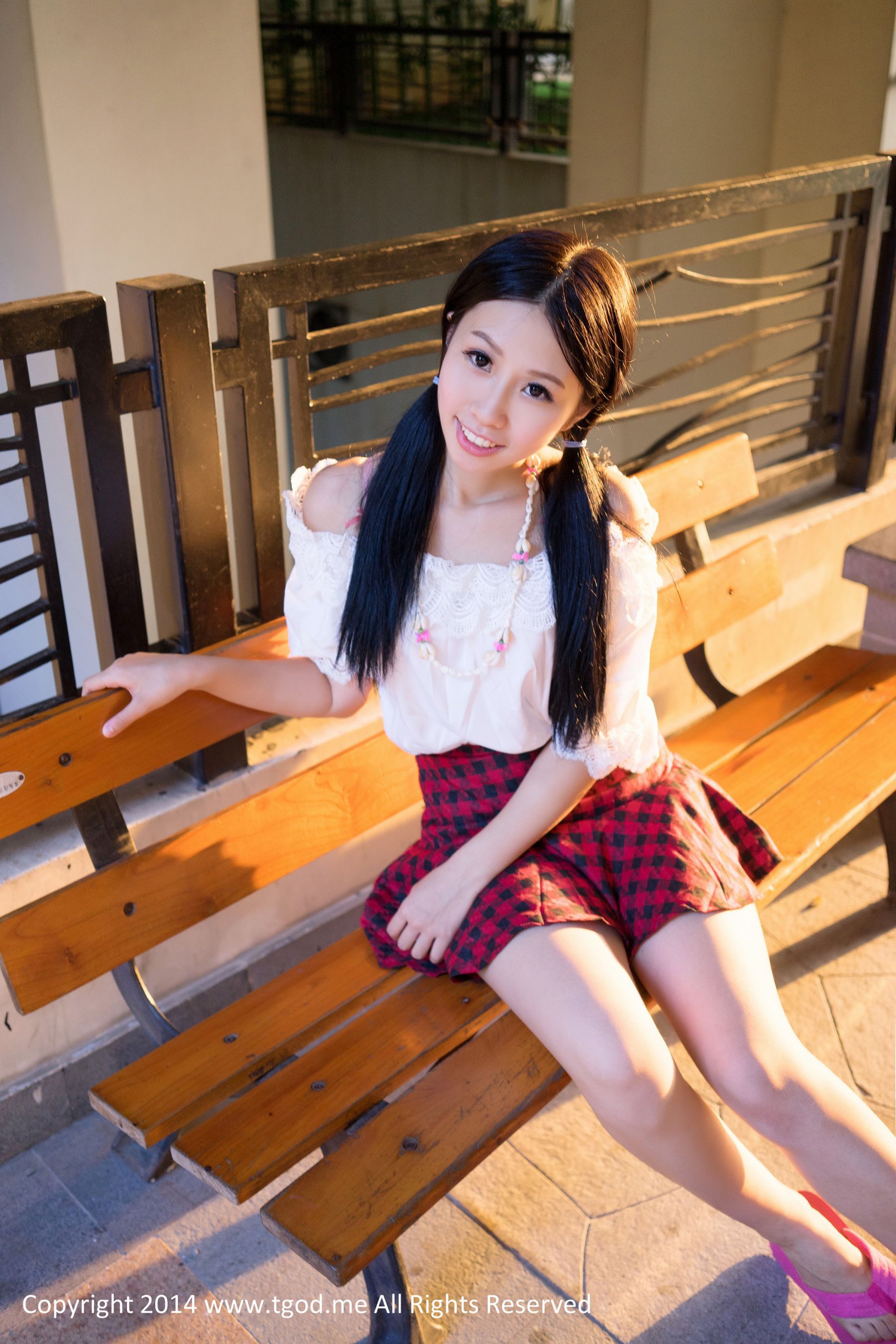 一薰《治愈系快乐女孩》 [TGOD推女神] 写真集_第5张