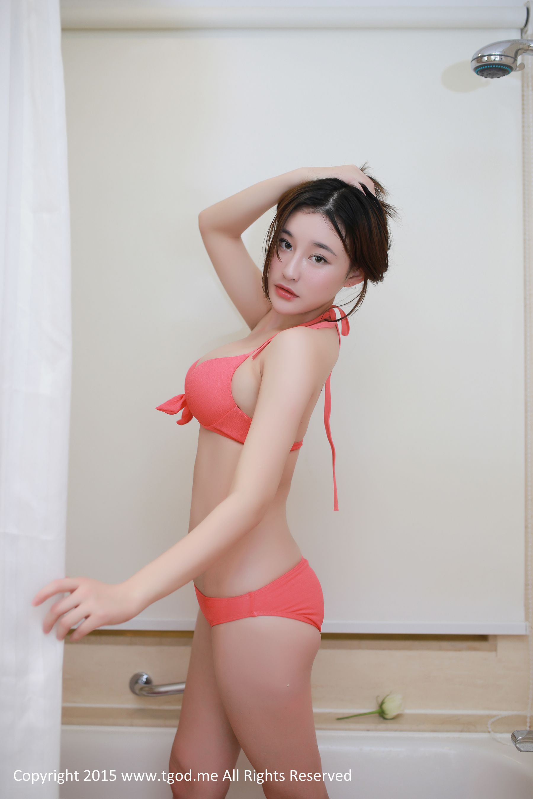 嘟嘟bear《牛奶玫瑰浴、完美肌肤》 [TGOD推女神] 写真集_第5张