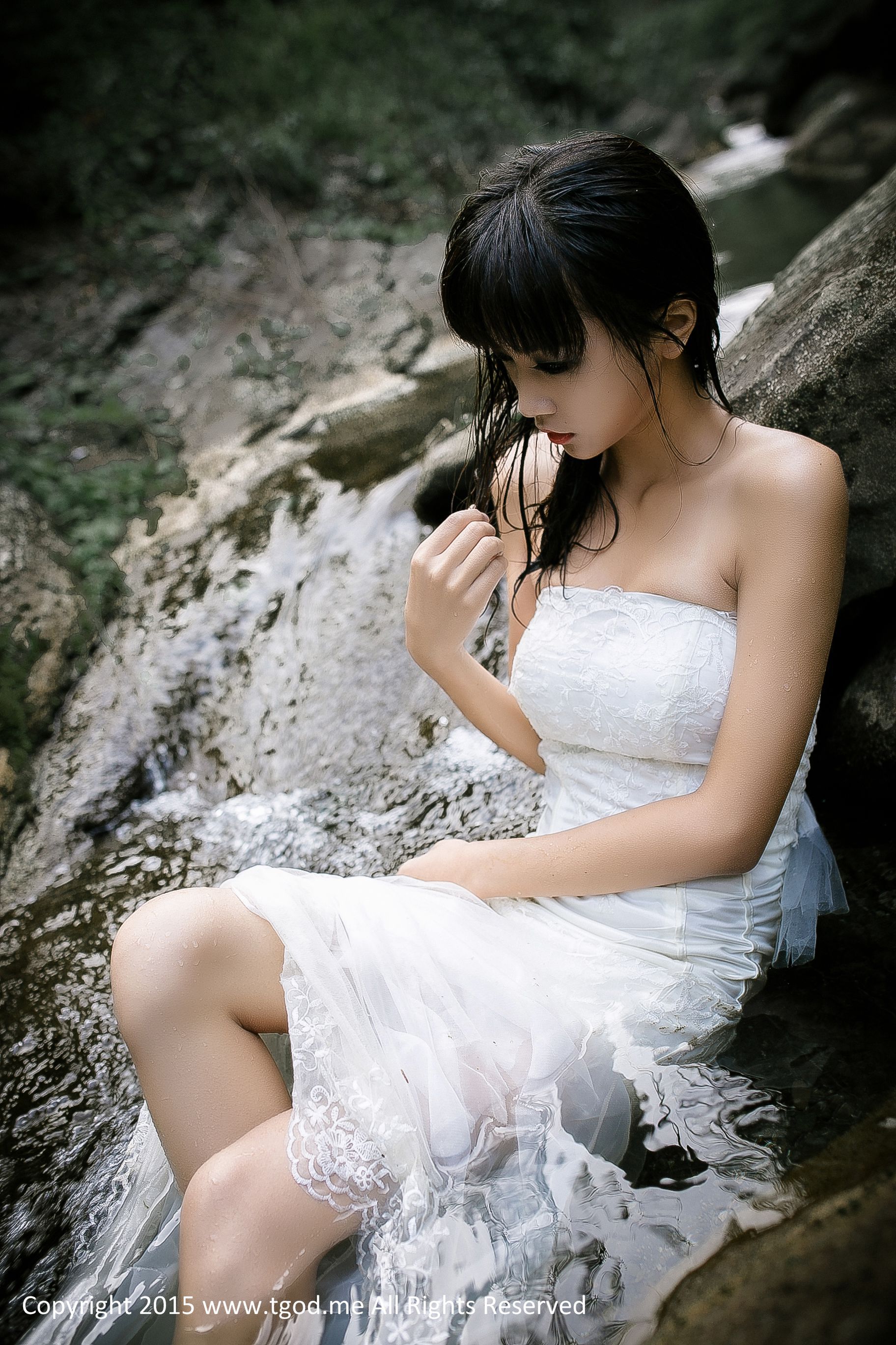 徐畅《幽谷中的美人鱼》 [TGOD推女神] 写真集_第4张