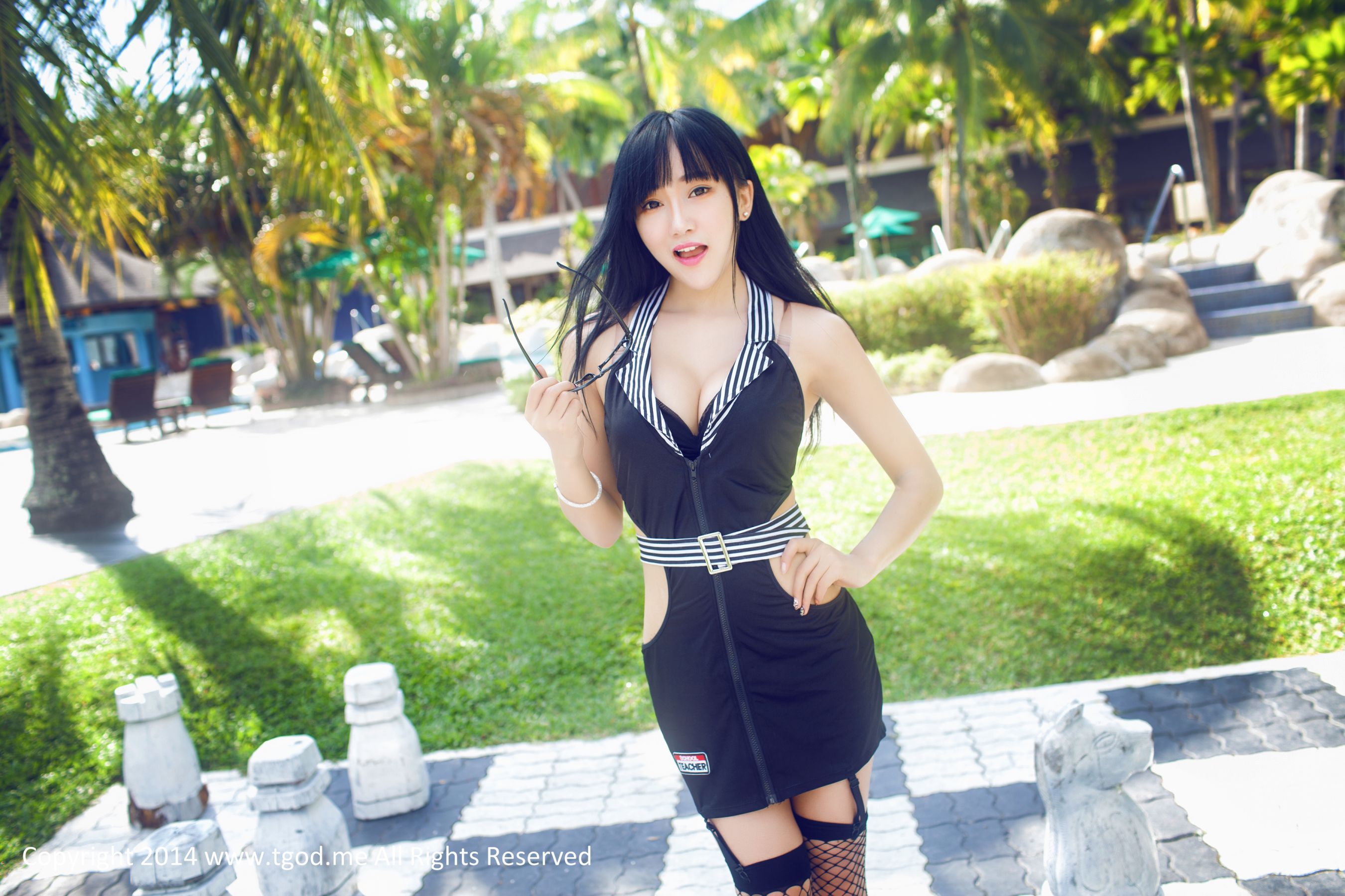 杨上萱《英伦空军制服》 [TGOD推女神] 写真集_第4张