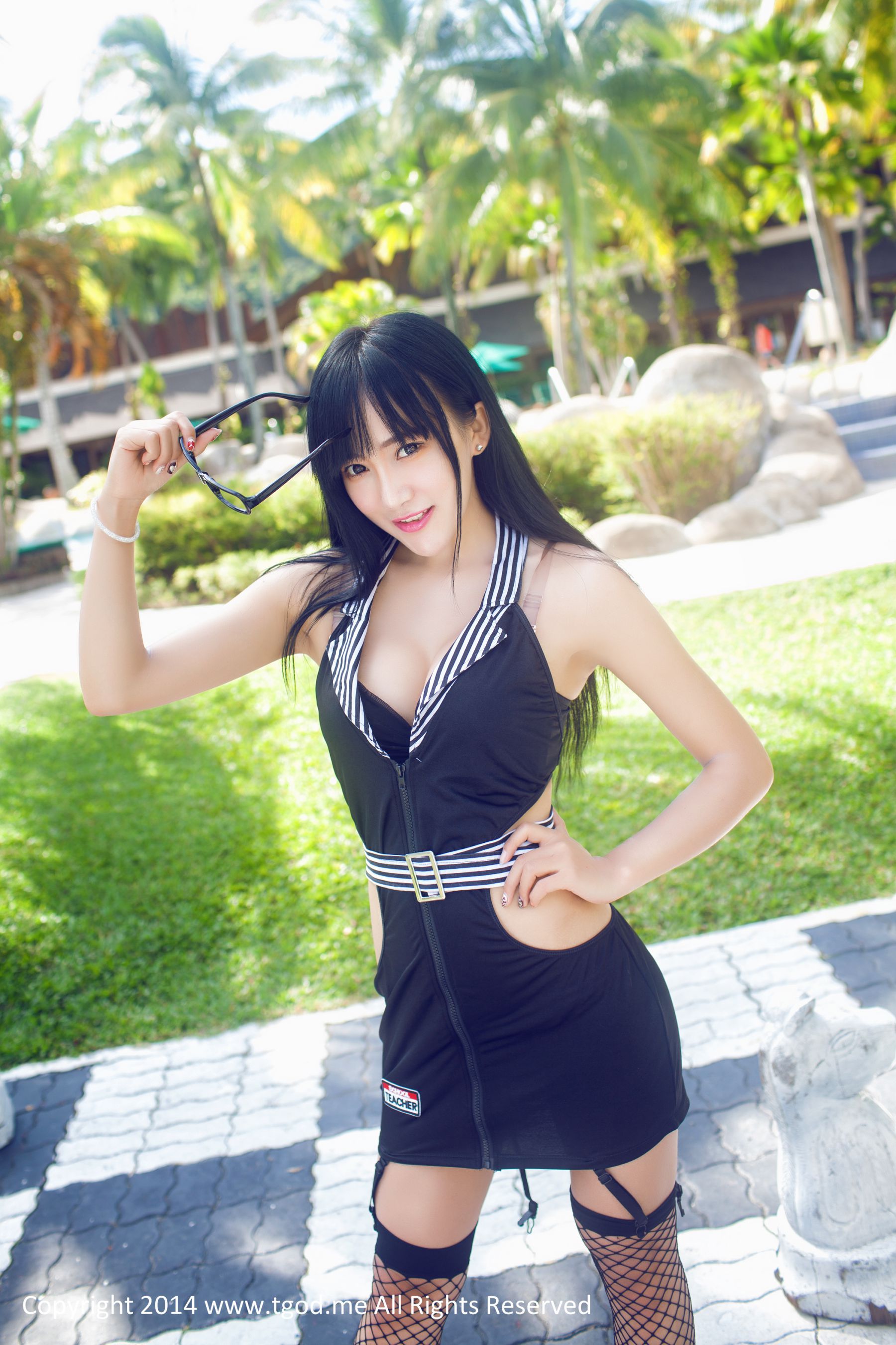 杨上萱《英伦空军制服》 [TGOD推女神] 写真集_第5张