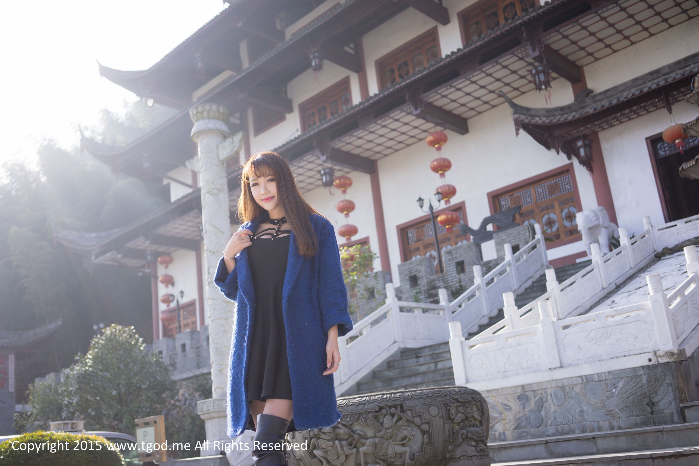 于姬Una、Akiki朱若慕 《女神驾到》之遂昌汤沐园 [TGOD推女神] 写真集_第3张