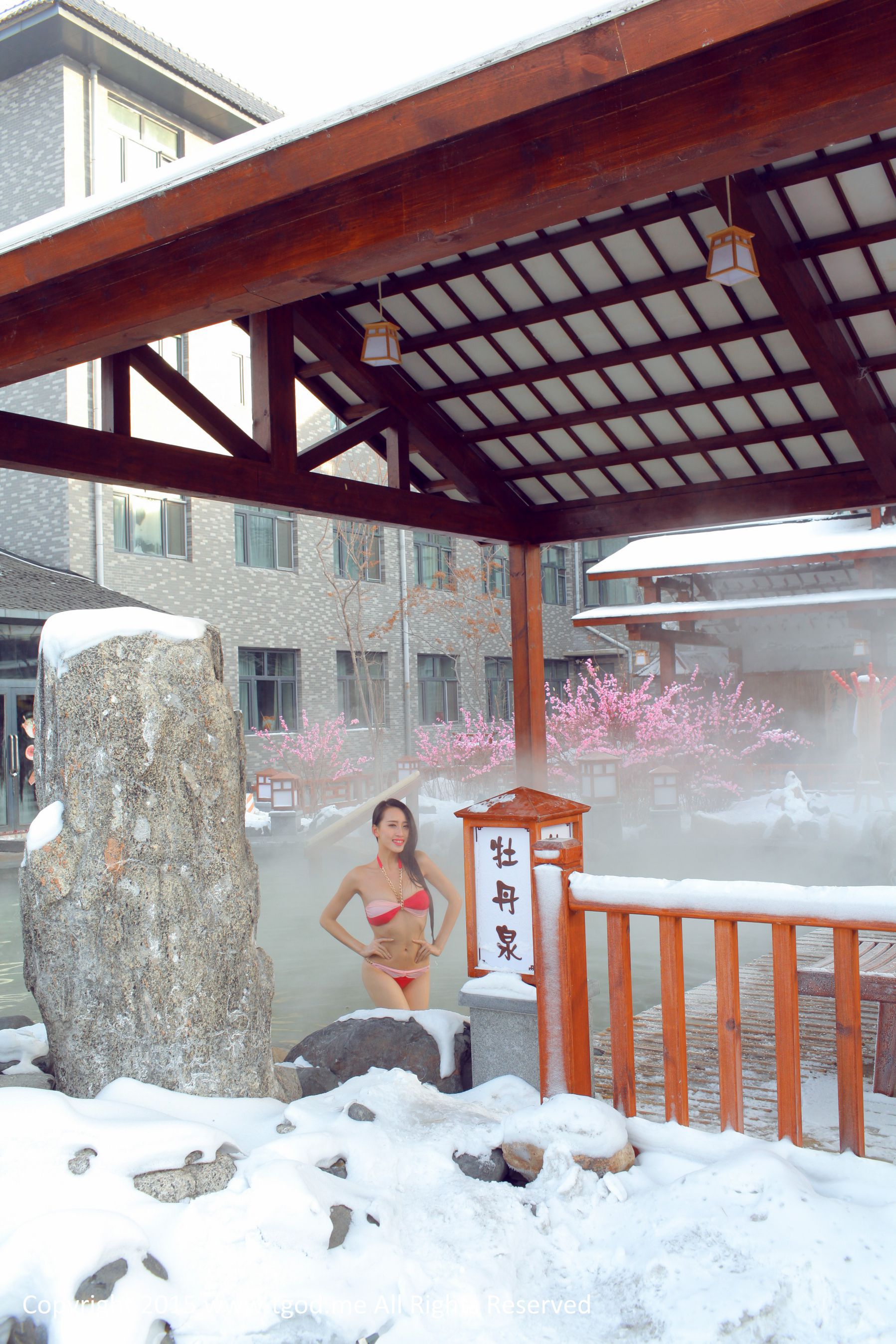 罗婉莹 《女神驾到》大庆林甸北国温泉 [TGOD推女神] 写真集_第5张