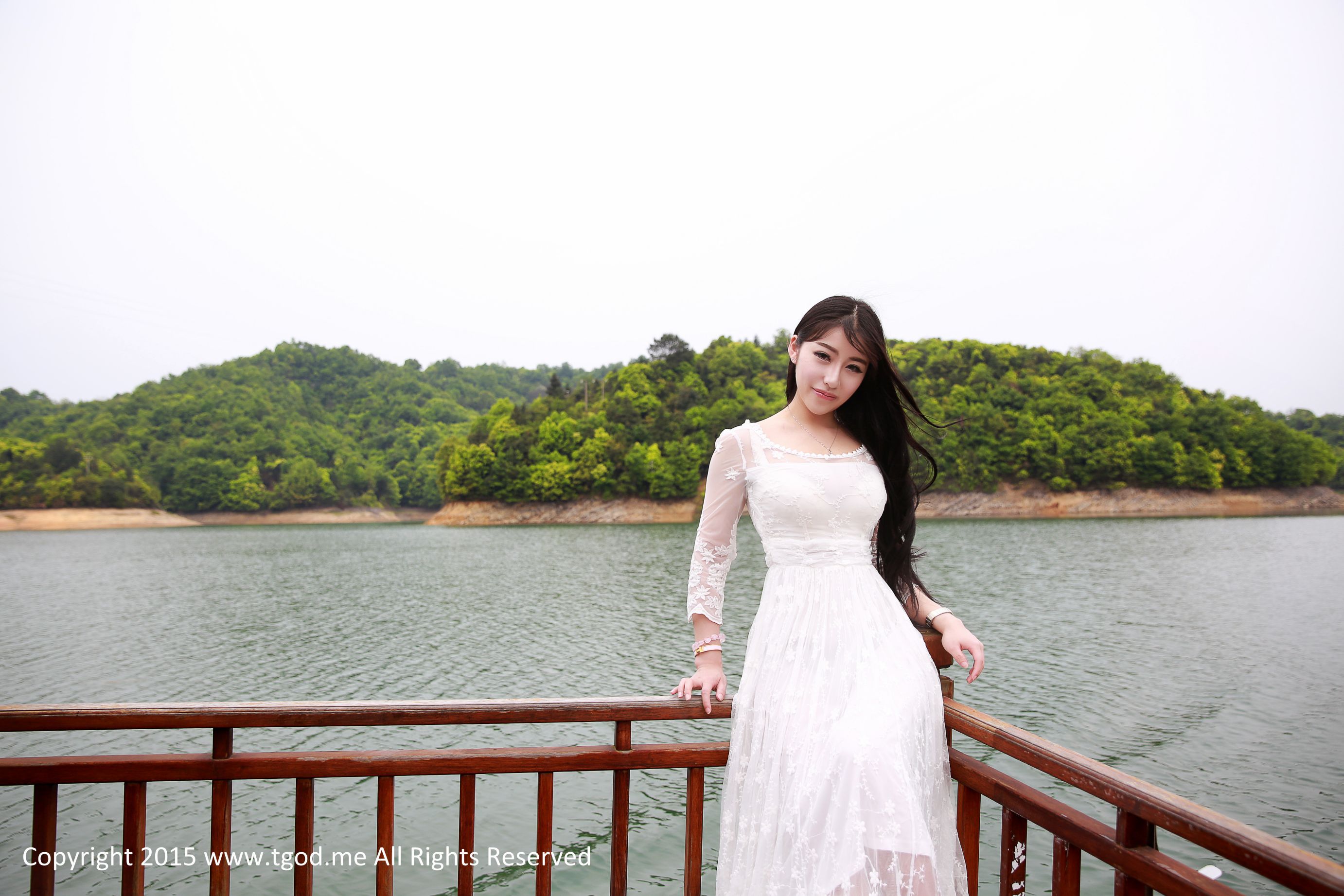 青春女神鲁思羽、夏静 《女神驾到》九江花源谷 [TGOD推女神] 写真集_第2张