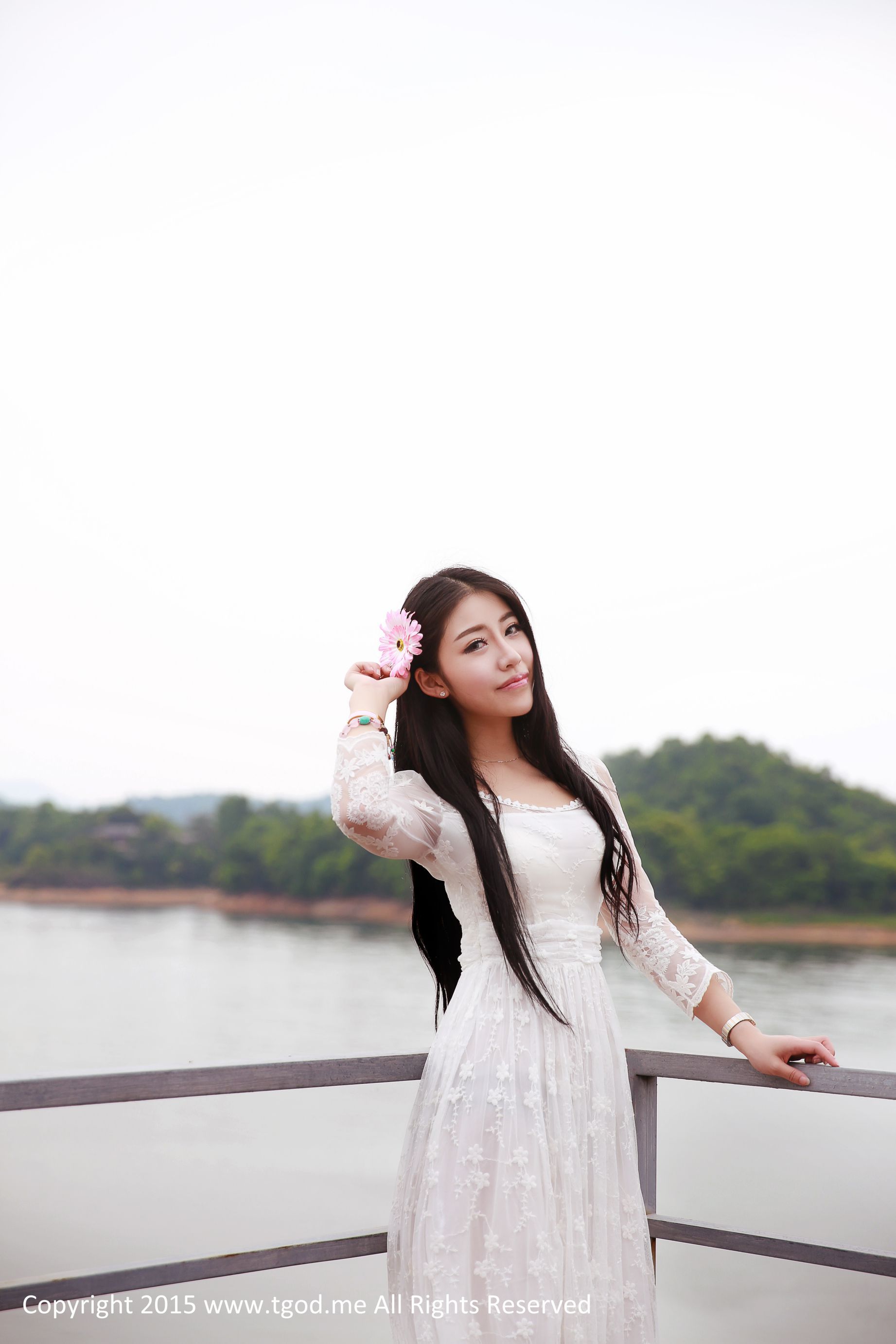 青春女神鲁思羽、夏静 《女神驾到》九江花源谷 [TGOD推女神] 写真集_第3张