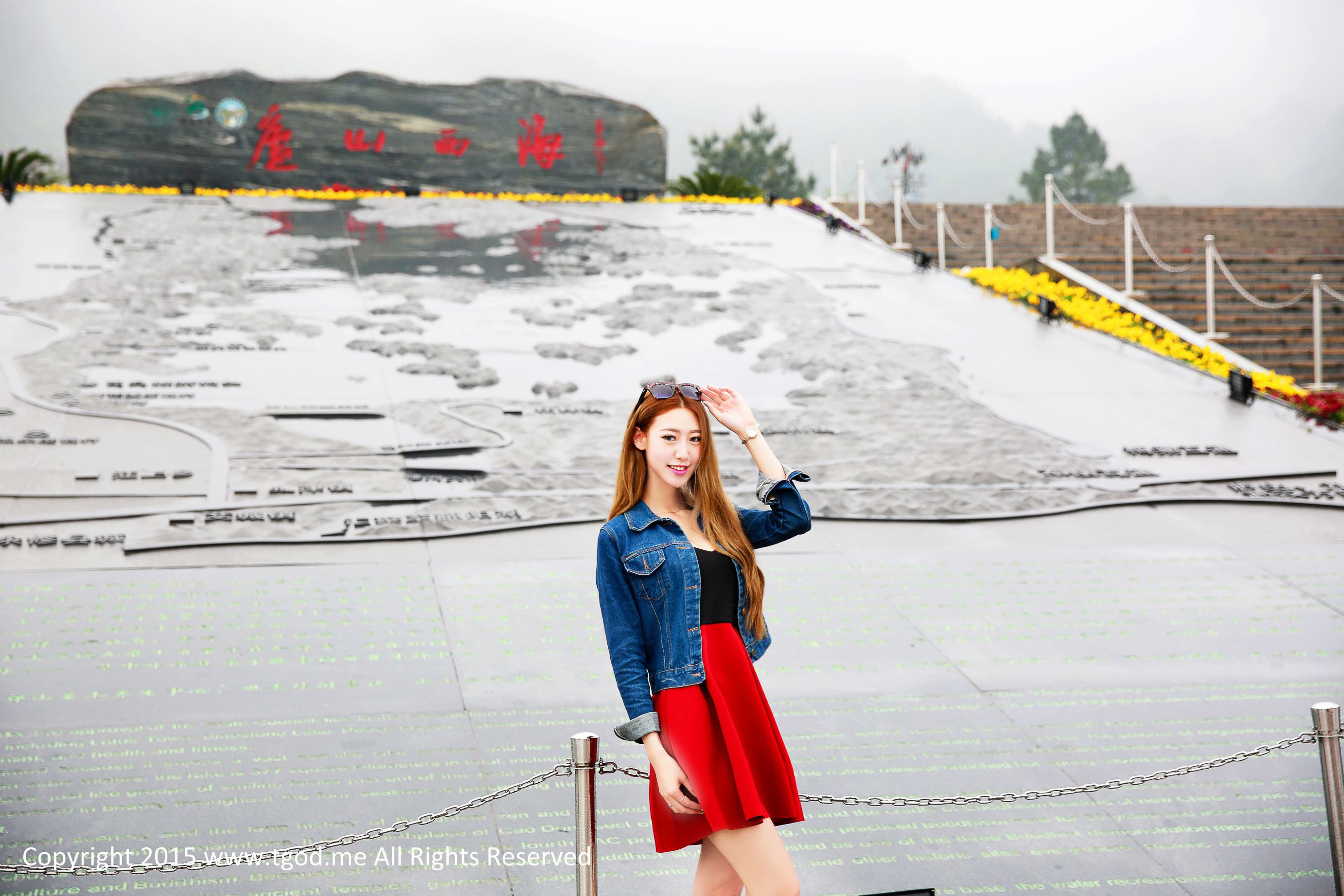 万慧婧、龚紫瑄 《女神驾到》之九江庐山西海 [TGOD推女神] 写真集_第3张