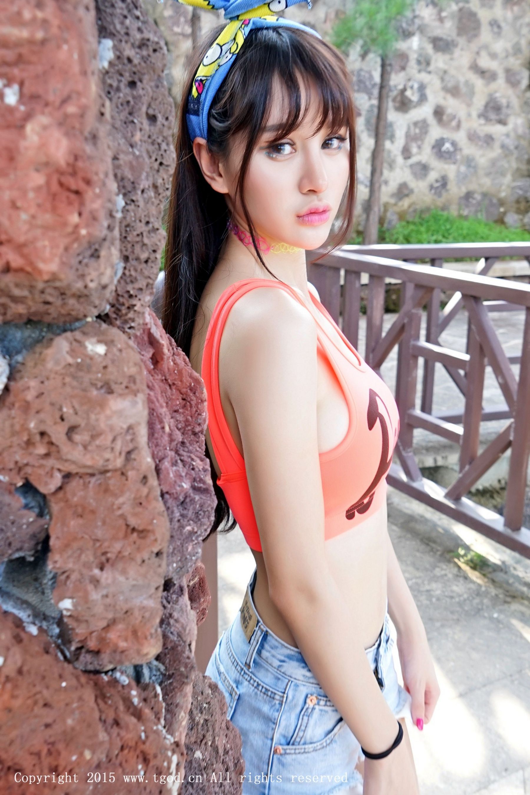 Cheryl青树《云曼旅拍》热裤、蕾丝系列 [TGOD推女神] 写真集_第3张