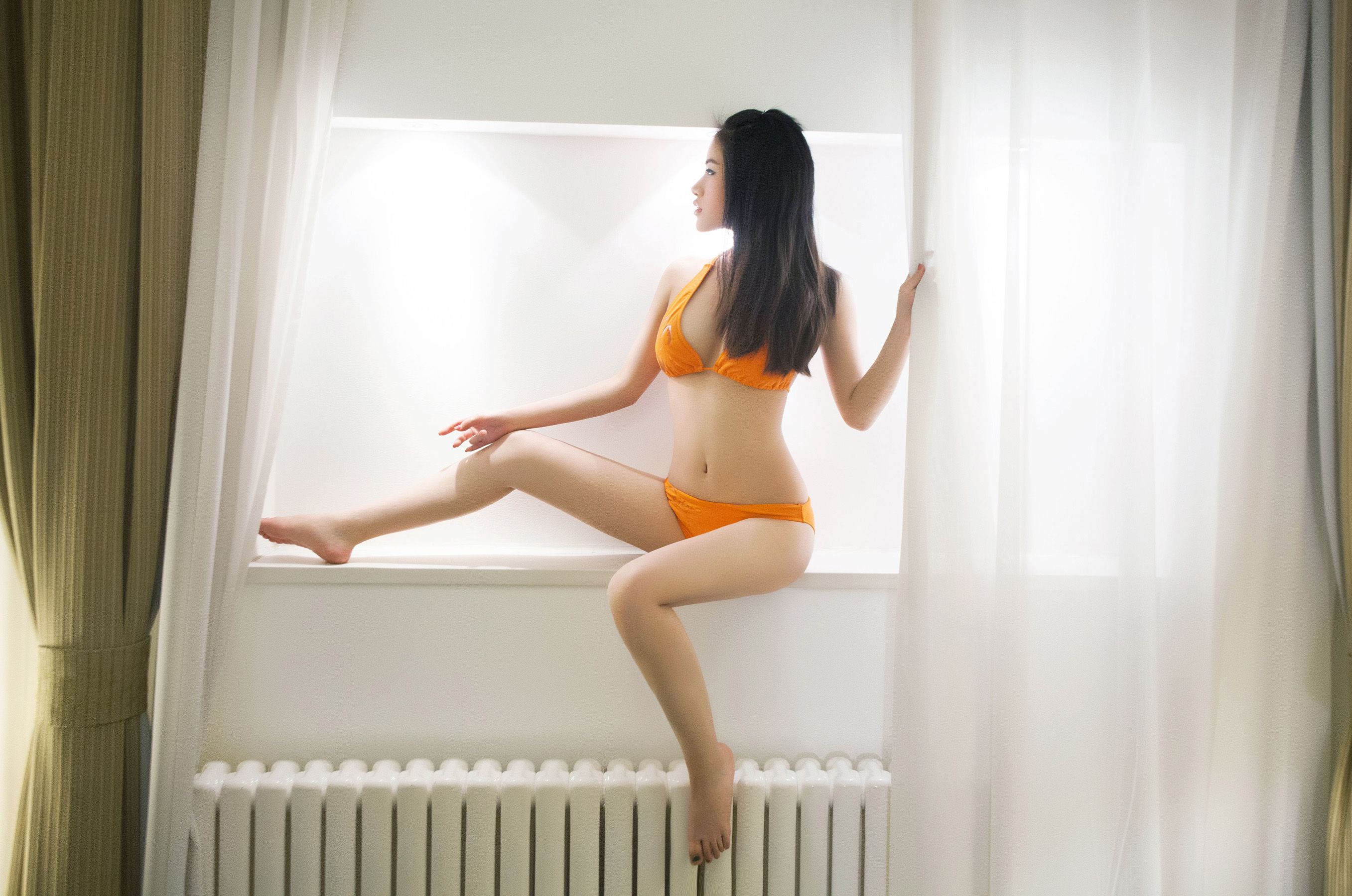 吻熙《恰到好处即完美 匀称修长的窈窕淑女》 [推女郎TuiGirl] No.004_第3张