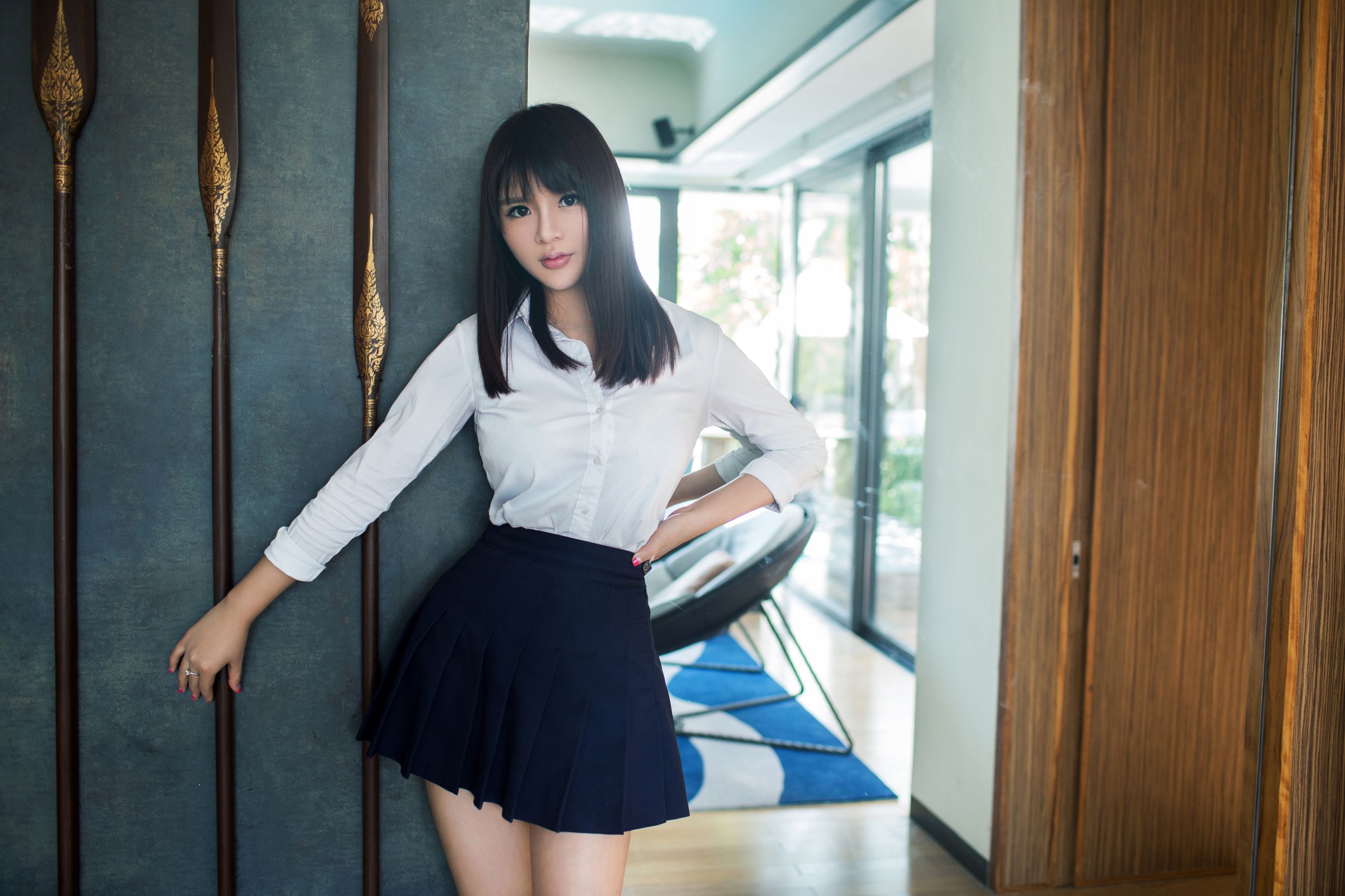 王依萌《萌颜巨乳、高大白美》 [推女郎TuiGirl] No.063_第2张