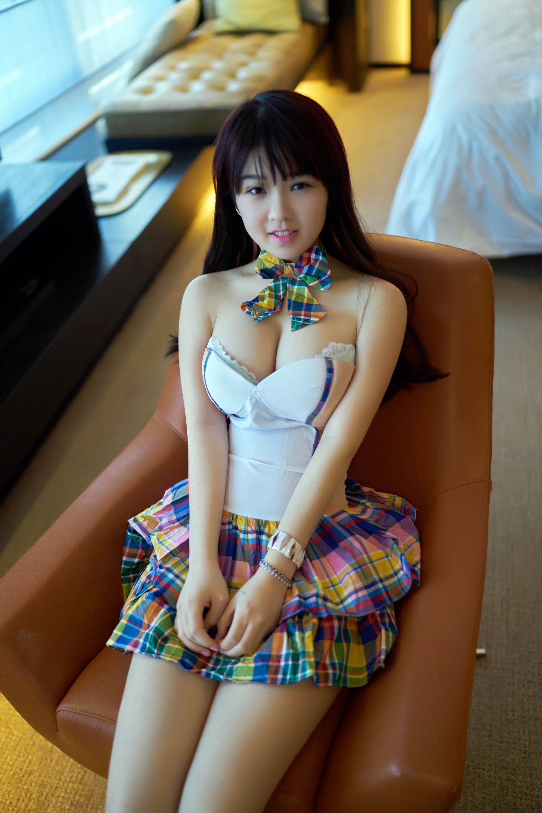 尤物少女《害羞、甜美的小萌妹》 [推女郎TuiGirl] No.068_第2张