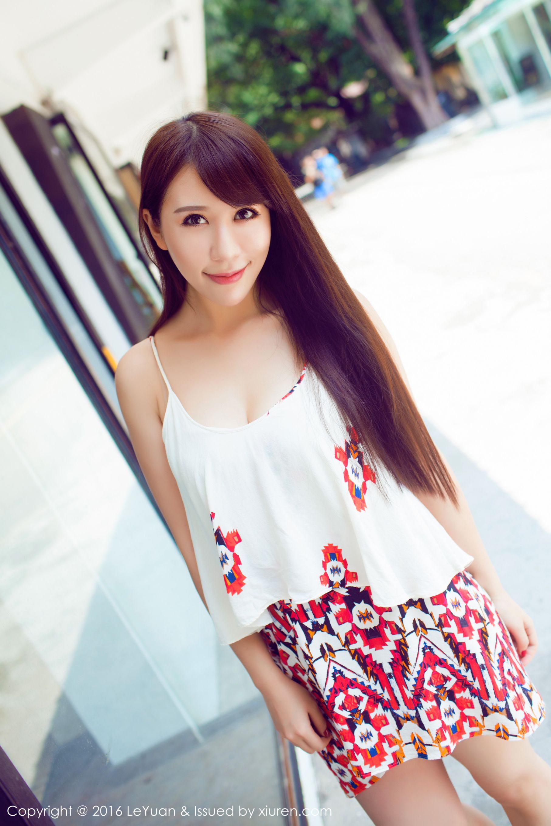 艾惟《小清新街拍系列》 [星乐园LeYuan] Vol.020_第1张