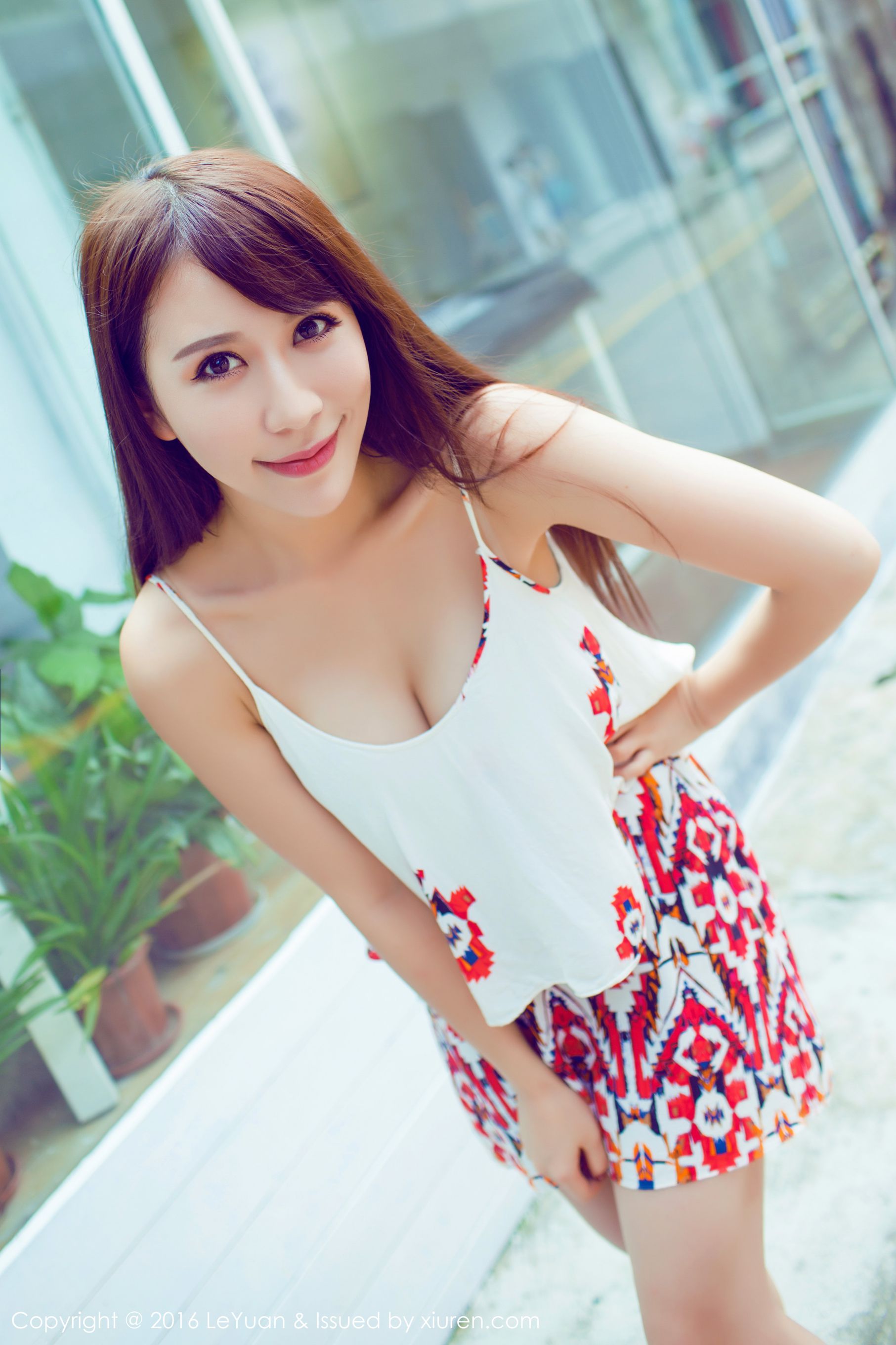 艾惟《小清新街拍系列》 [星乐园LeYuan] Vol.020_第5张