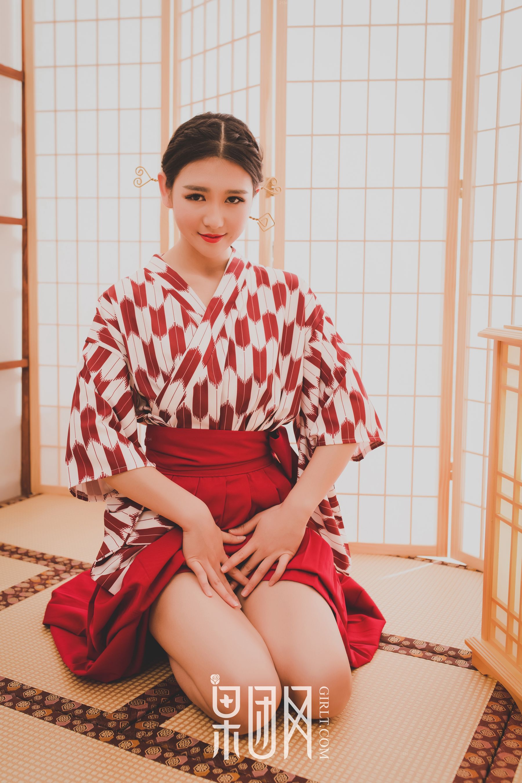 糖果儿《和服丽人》 [果团Girlt] No.115_第3张