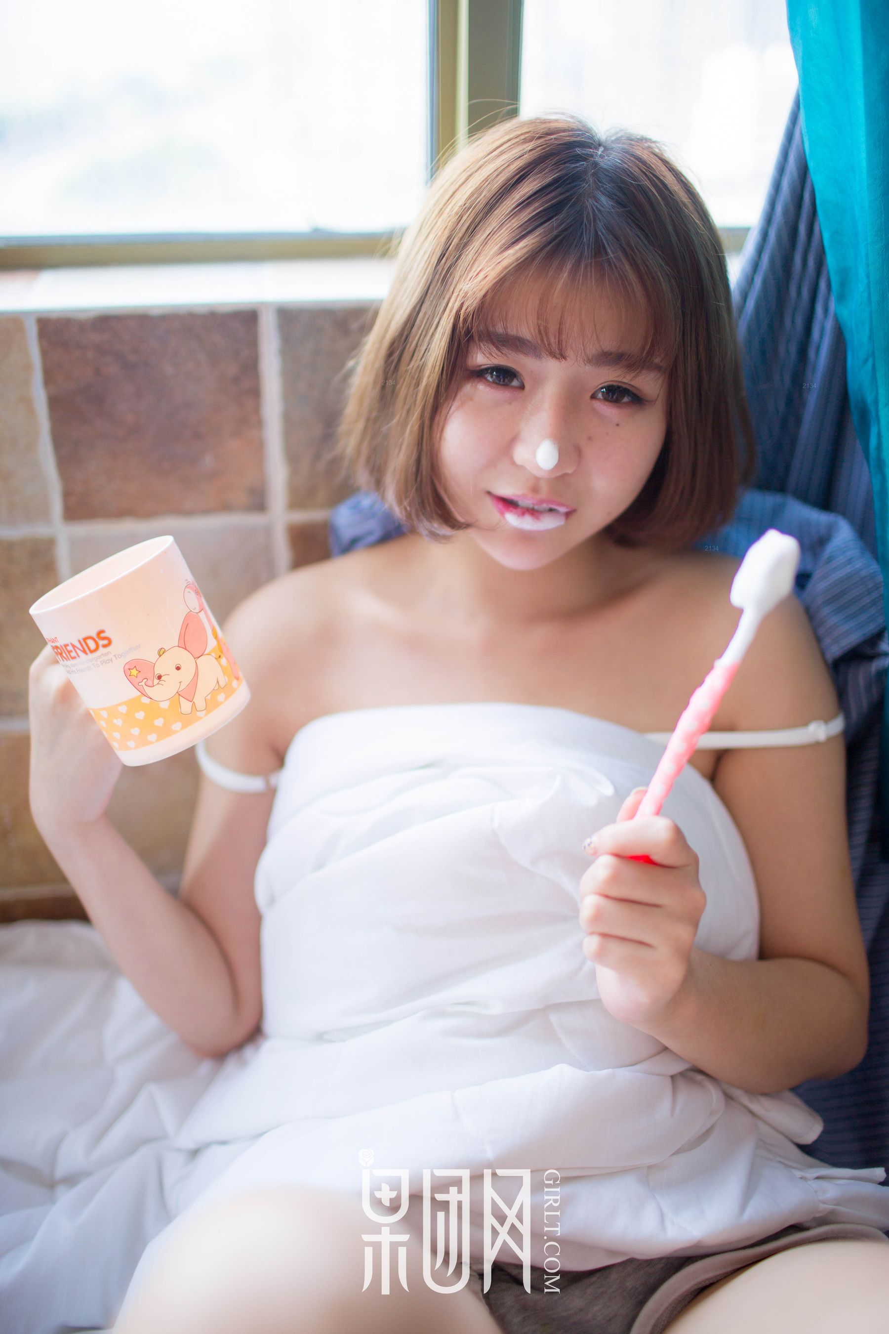 星野千美奈《巨乳萝莉》 [果团Girlt]熊川纪信 No.007_第5张