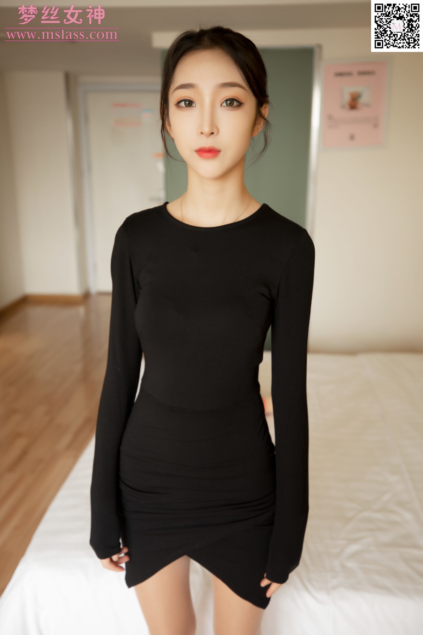 [梦丝女神MSLASS]  乔儿 黑色魅影_第5张