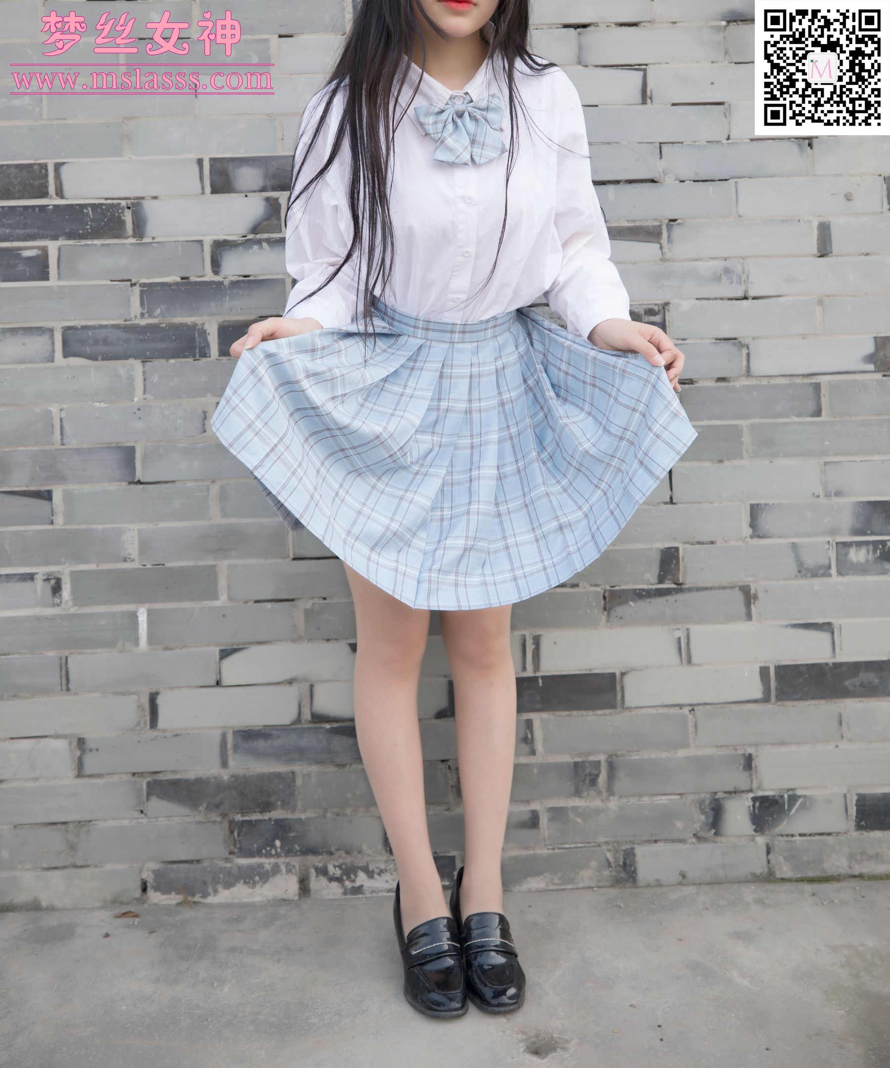 [梦丝女神MSLASS]  仟仟 JK小女神_第4张