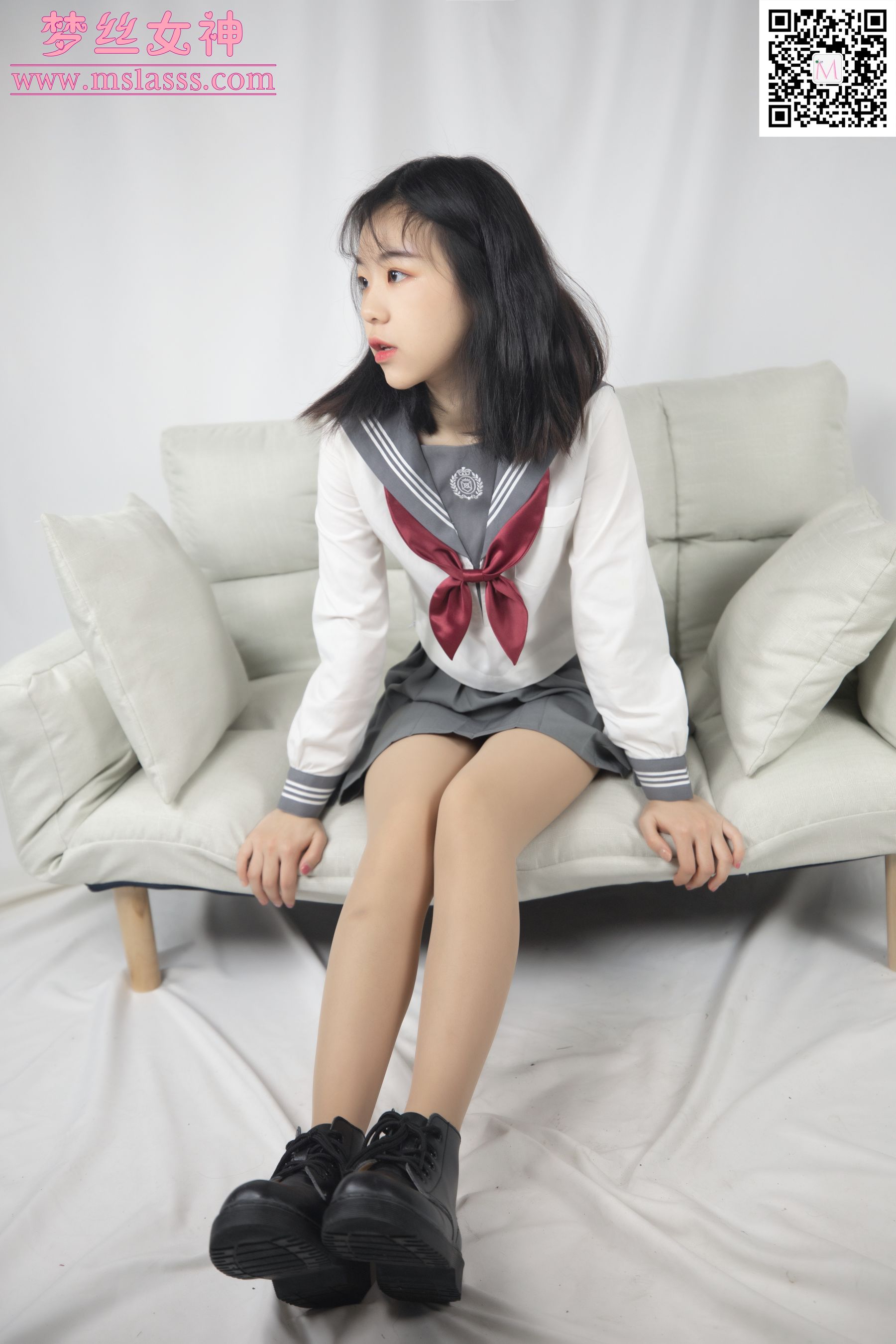 [梦丝女神MSLASS]  奶味小仙女 初恋的味道_第5张