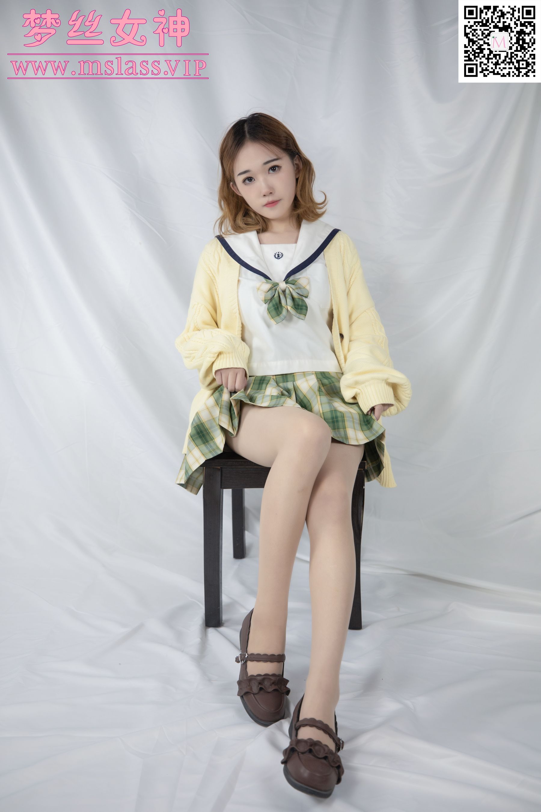 [梦丝女神MSLASS]  小茶 日系萌萌哒_第3张