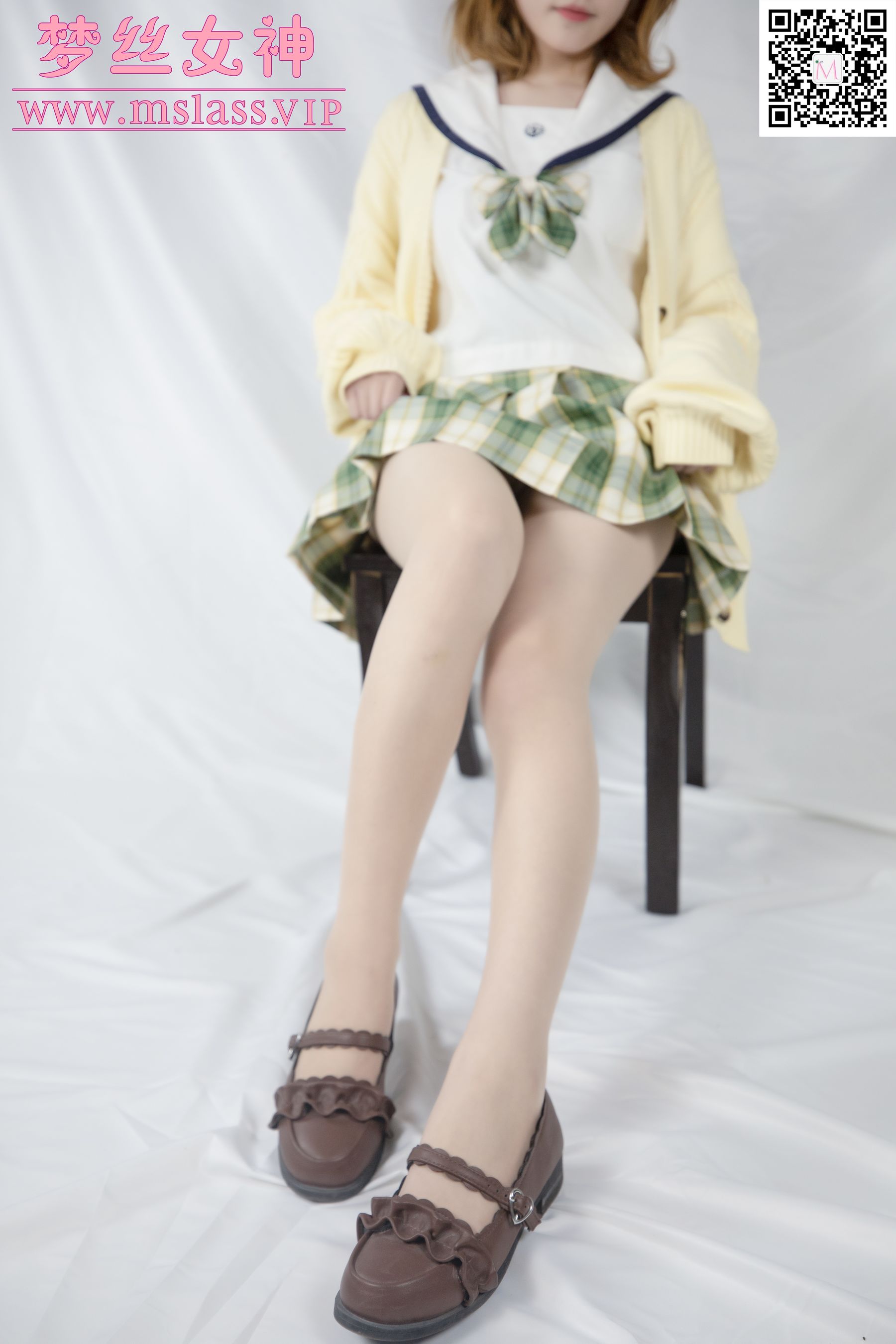 [梦丝女神MSLASS]  小茶 日系萌萌哒_第5张