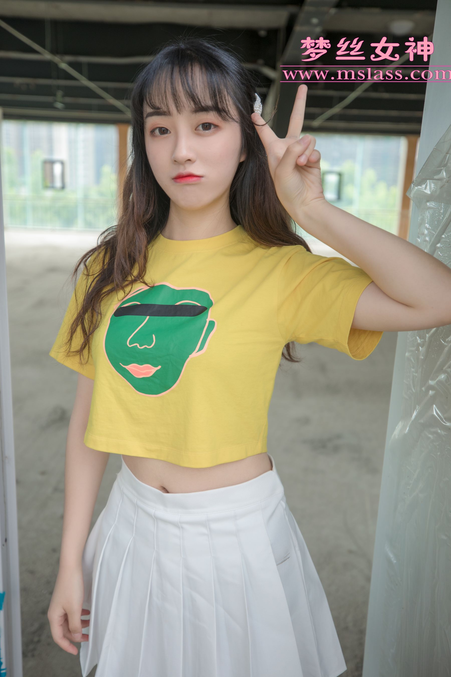 [梦丝女神MSLASS]  李佳琪 甜甜萌妹_第1张