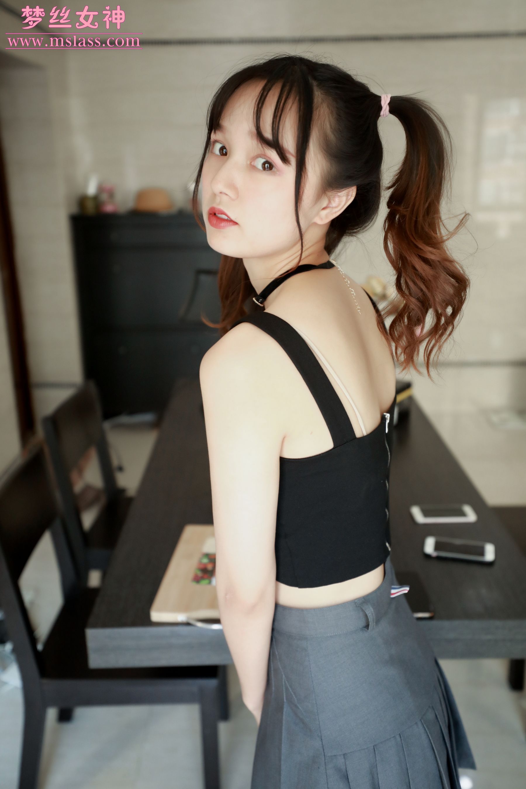 [梦丝女神MSLASS]  玥玥 家居小淑女_第2张