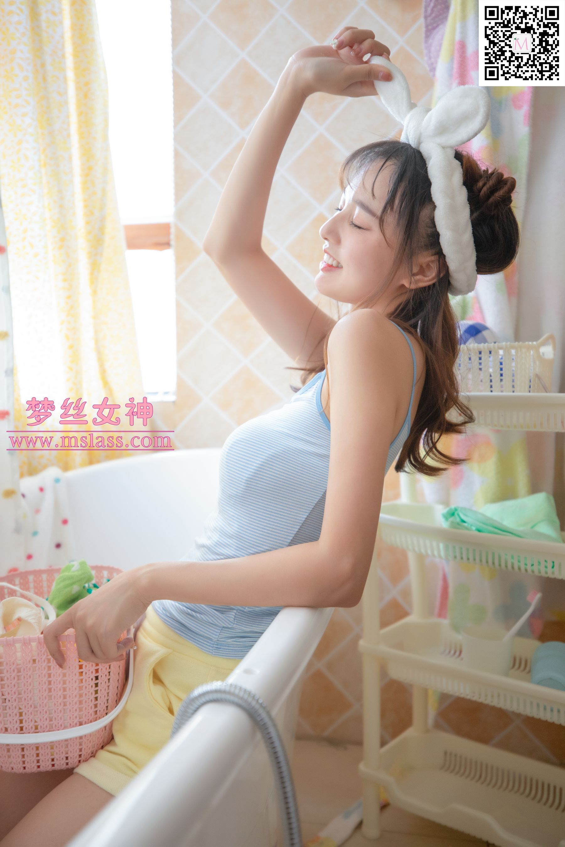 [梦丝女神MSLASS]  玥玥 美女痞子_第5张