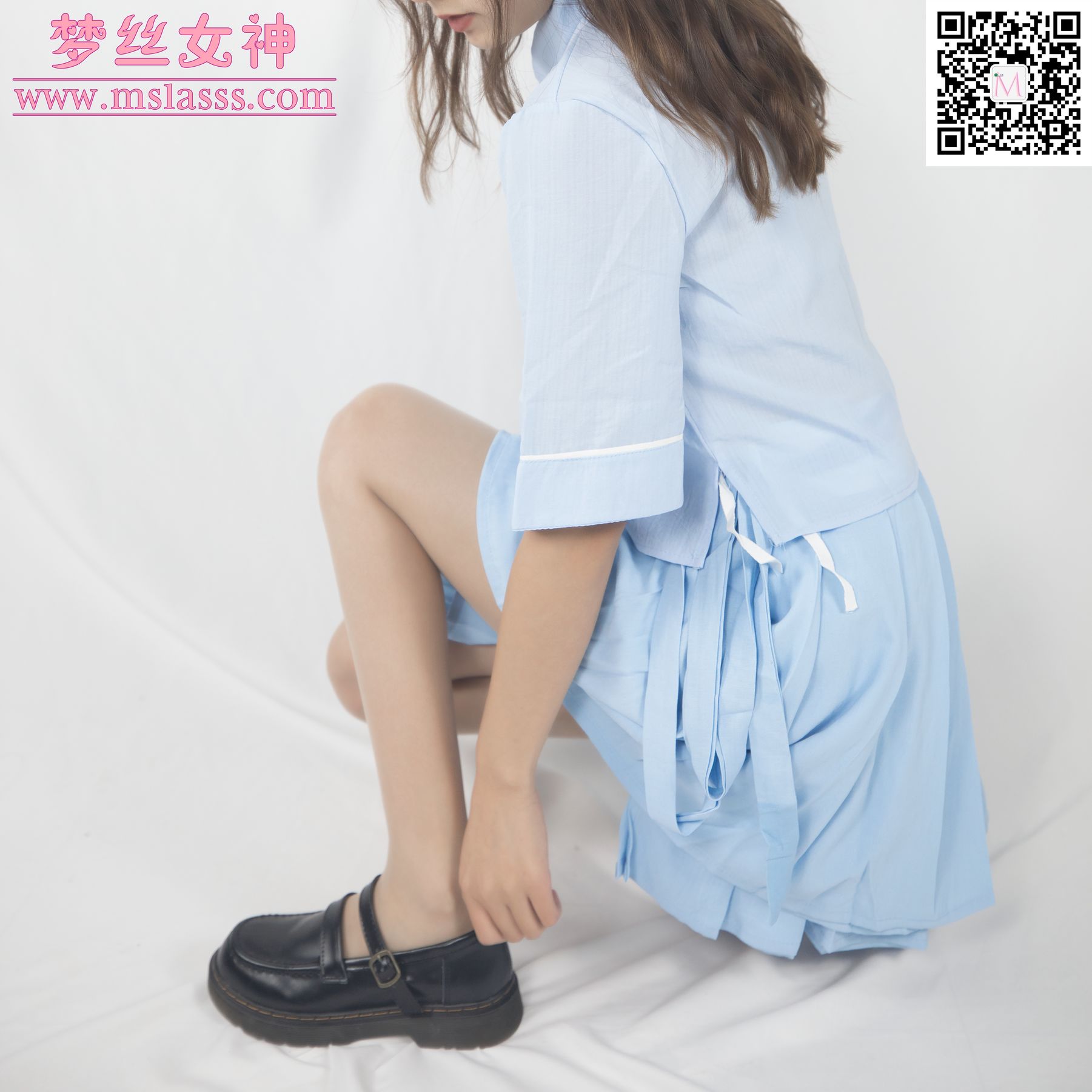[梦丝女神MSLASS]  玥玥 蓝色古装仙女颜值_第2张