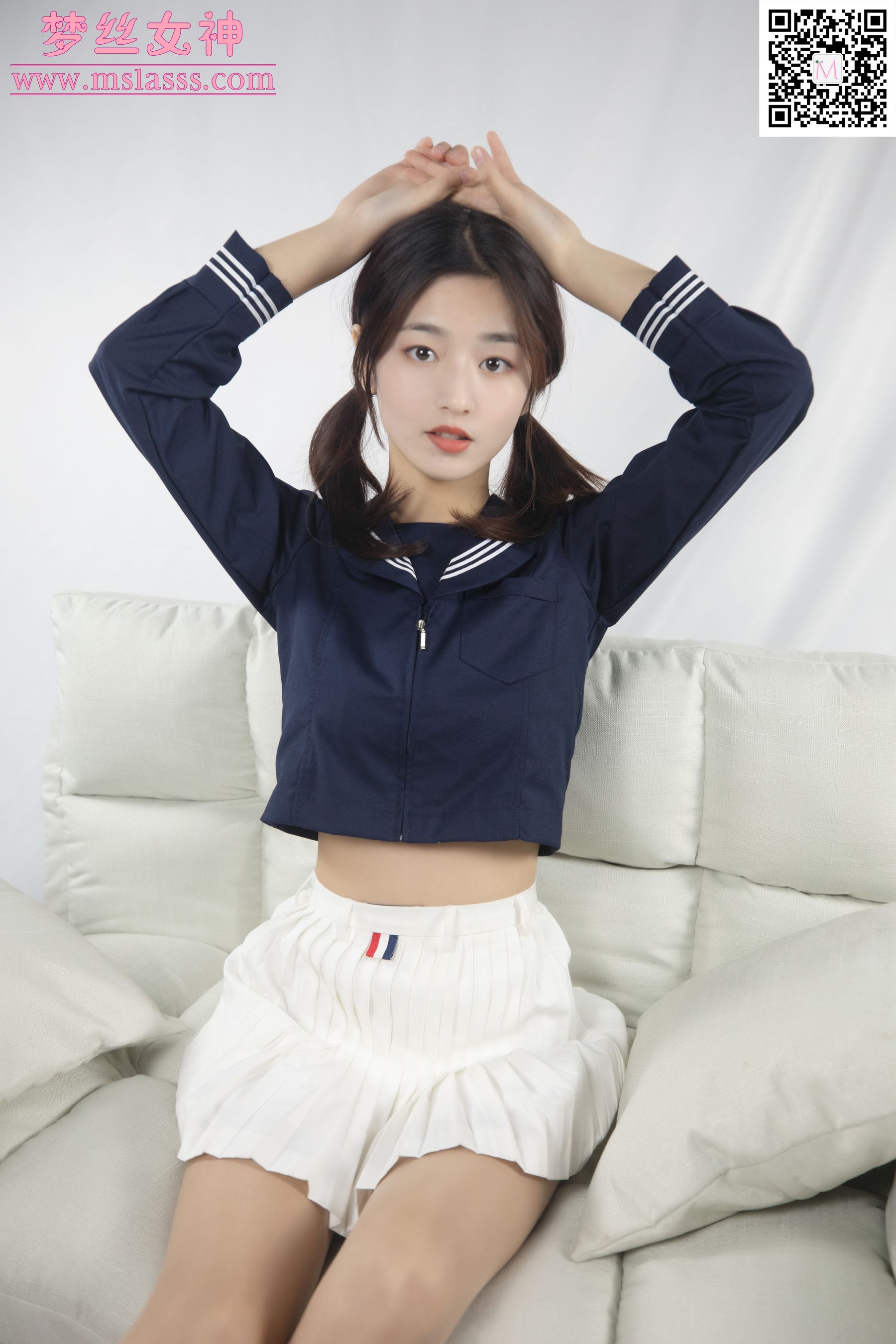 [梦丝女神MSLASS]  璇璇 长筒袜_第2张