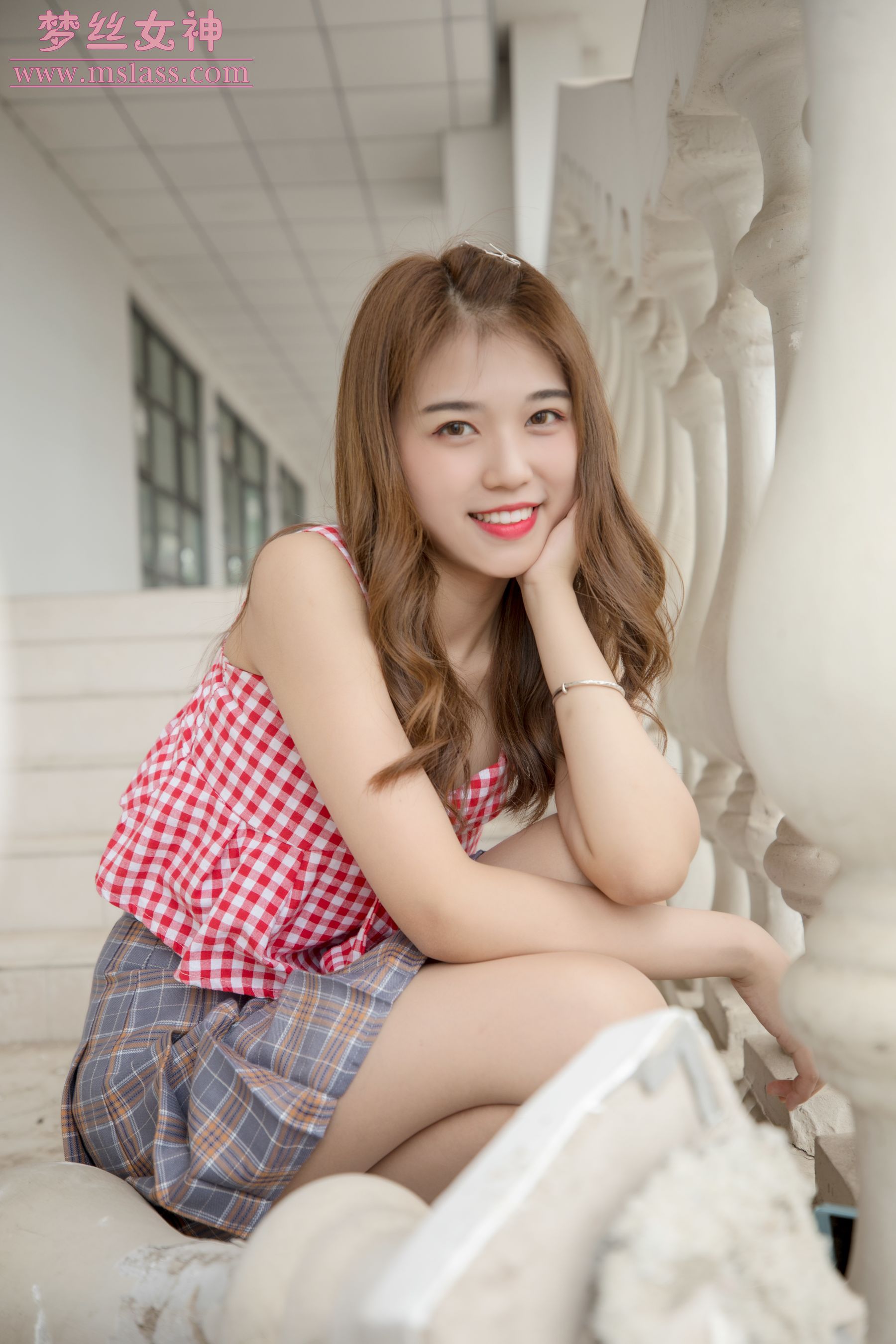 [梦丝女神MSLASS]  笑笑 甜甜的袜_第4张