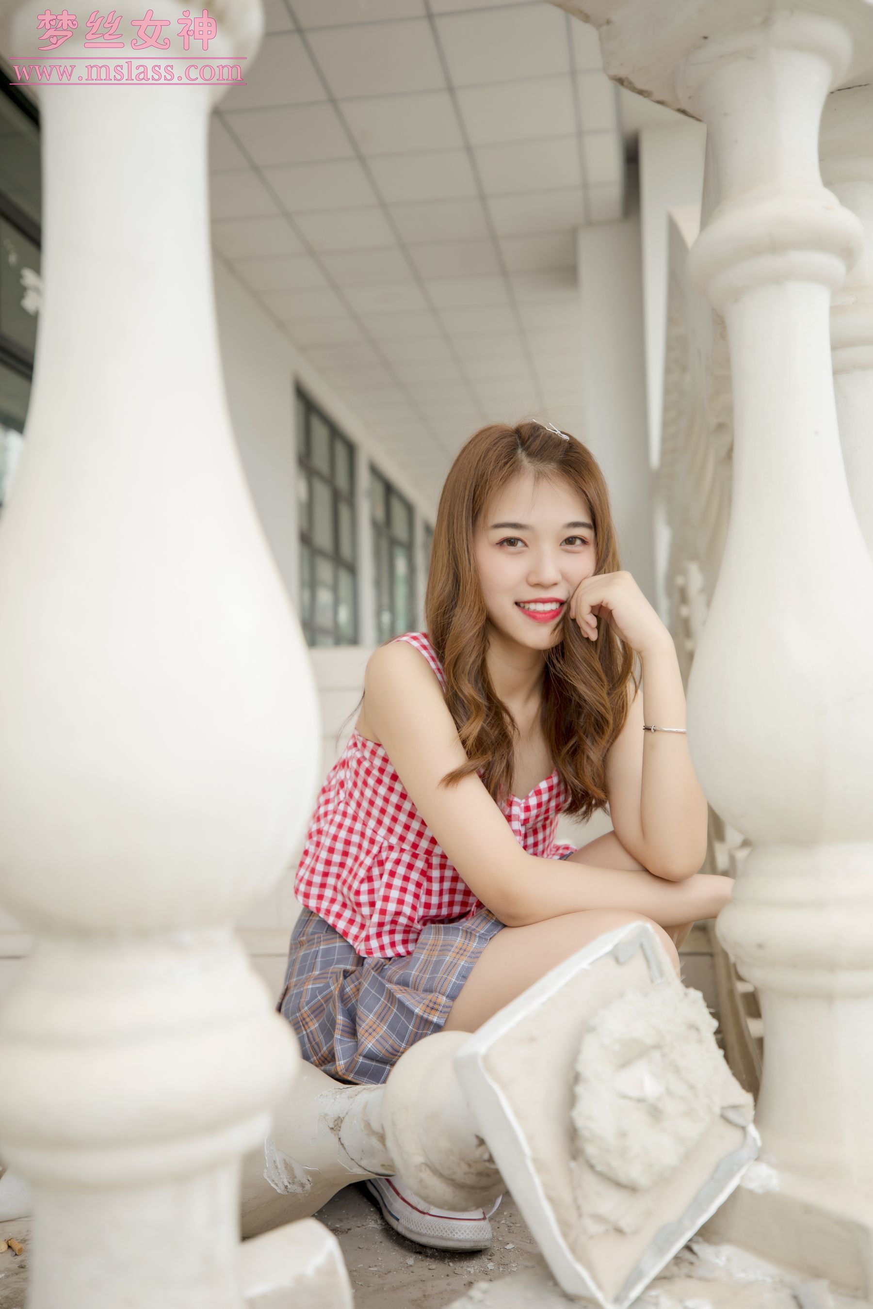 [梦丝女神MSLASS]  笑笑 甜甜的袜_第5张