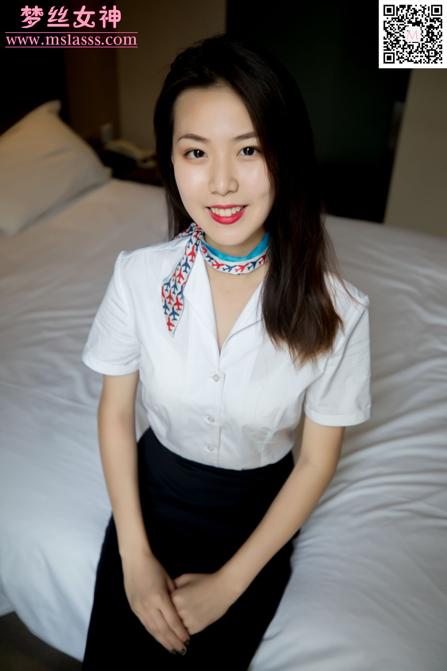 [梦丝女神MSLASS]  芷蕾 航空校花_第3张