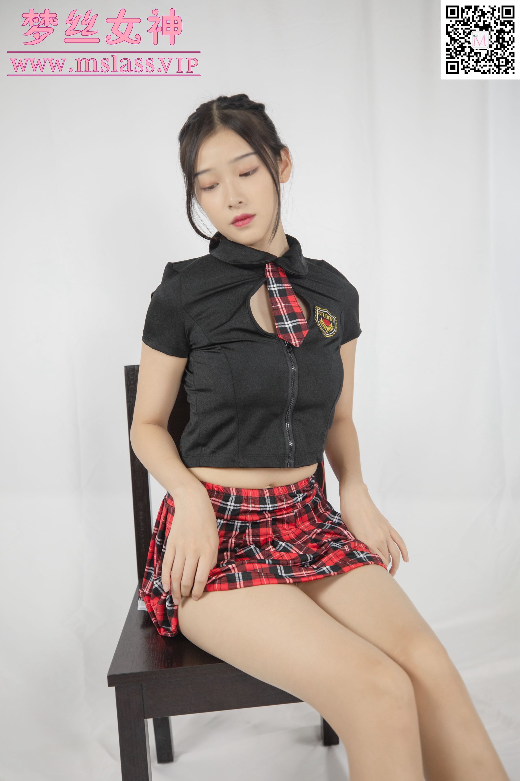 [梦丝女神MSLASS]  诗琪 帆布鞋_第3张