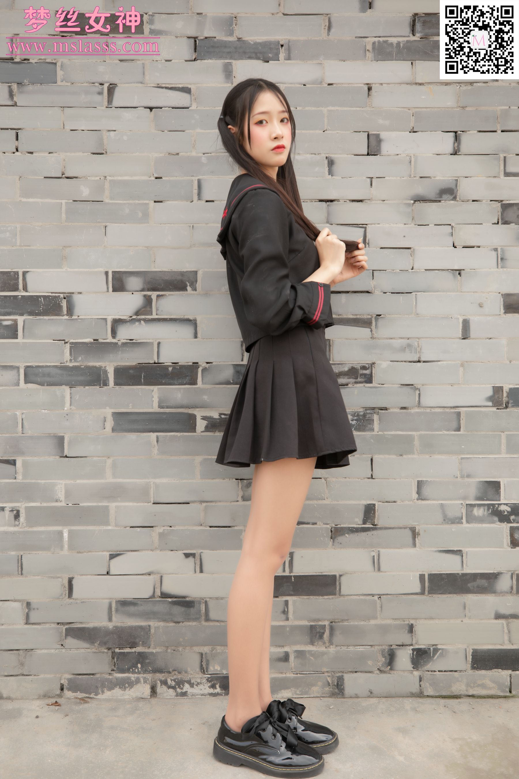 [梦丝女神MSLASS]  诗琪 纤细的腿丫_第2张