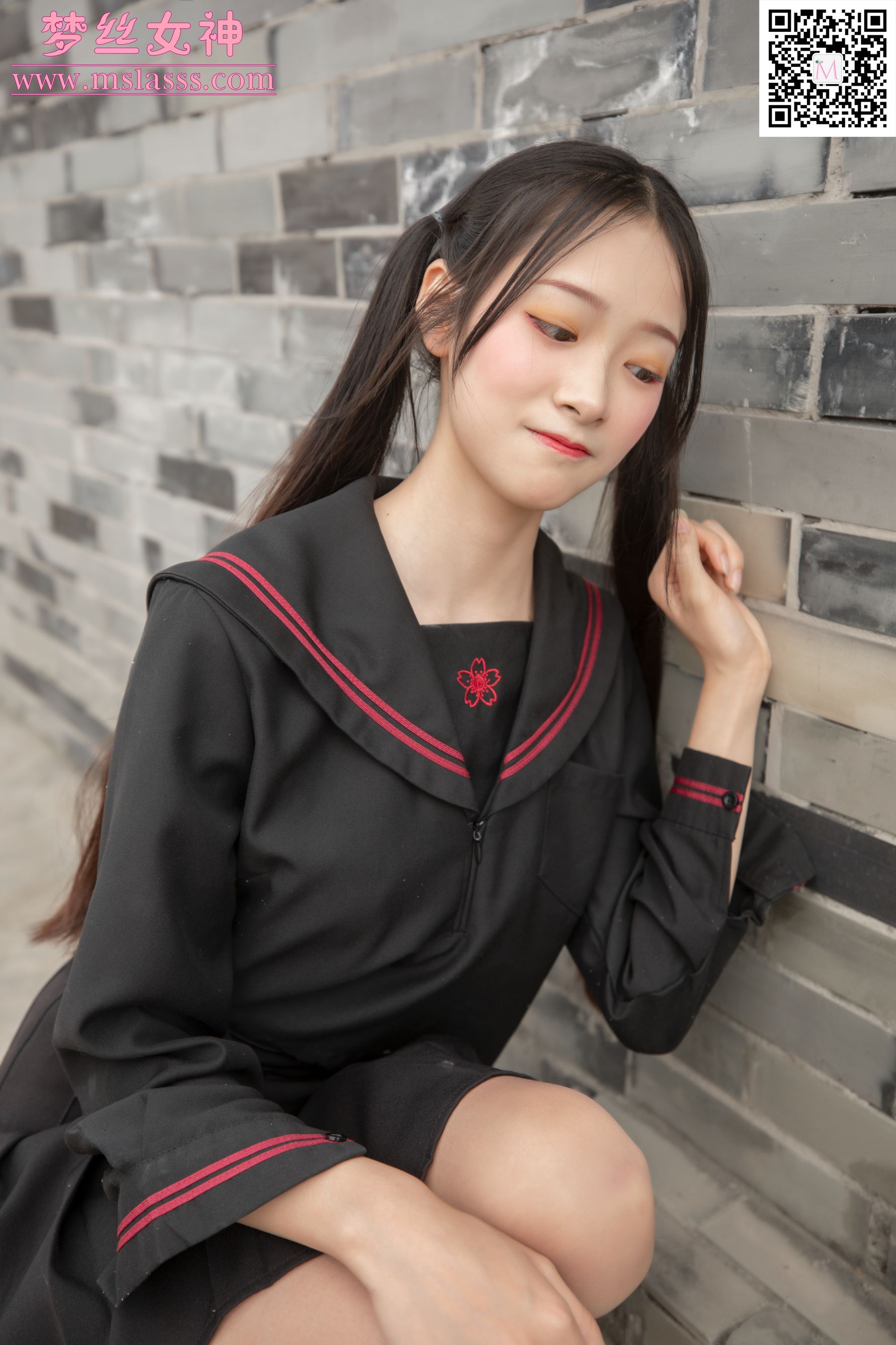 [梦丝女神MSLASS]  诗琪 纤细的腿丫_第4张