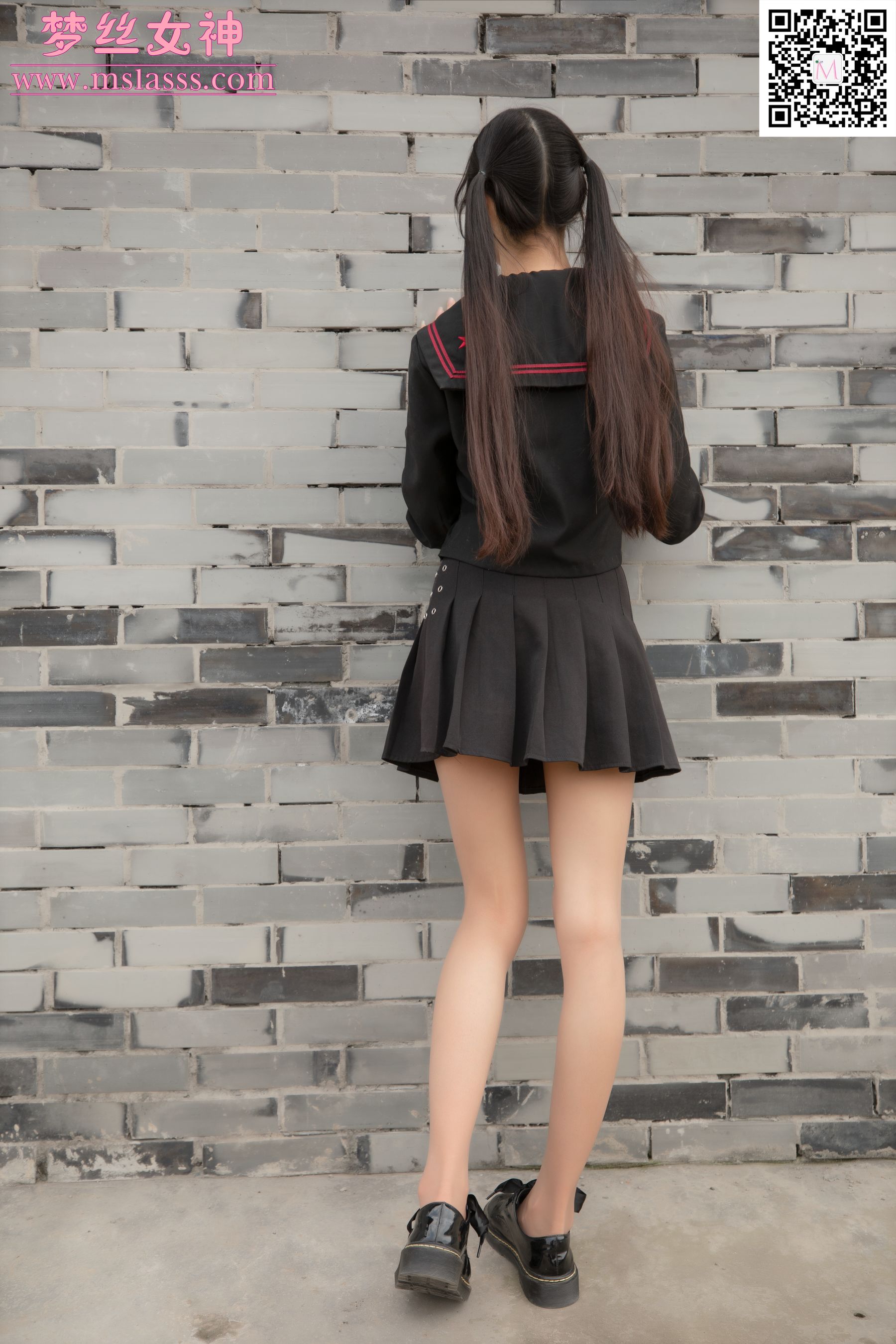 [梦丝女神MSLASS]  诗琪 纤细的腿丫_第5张