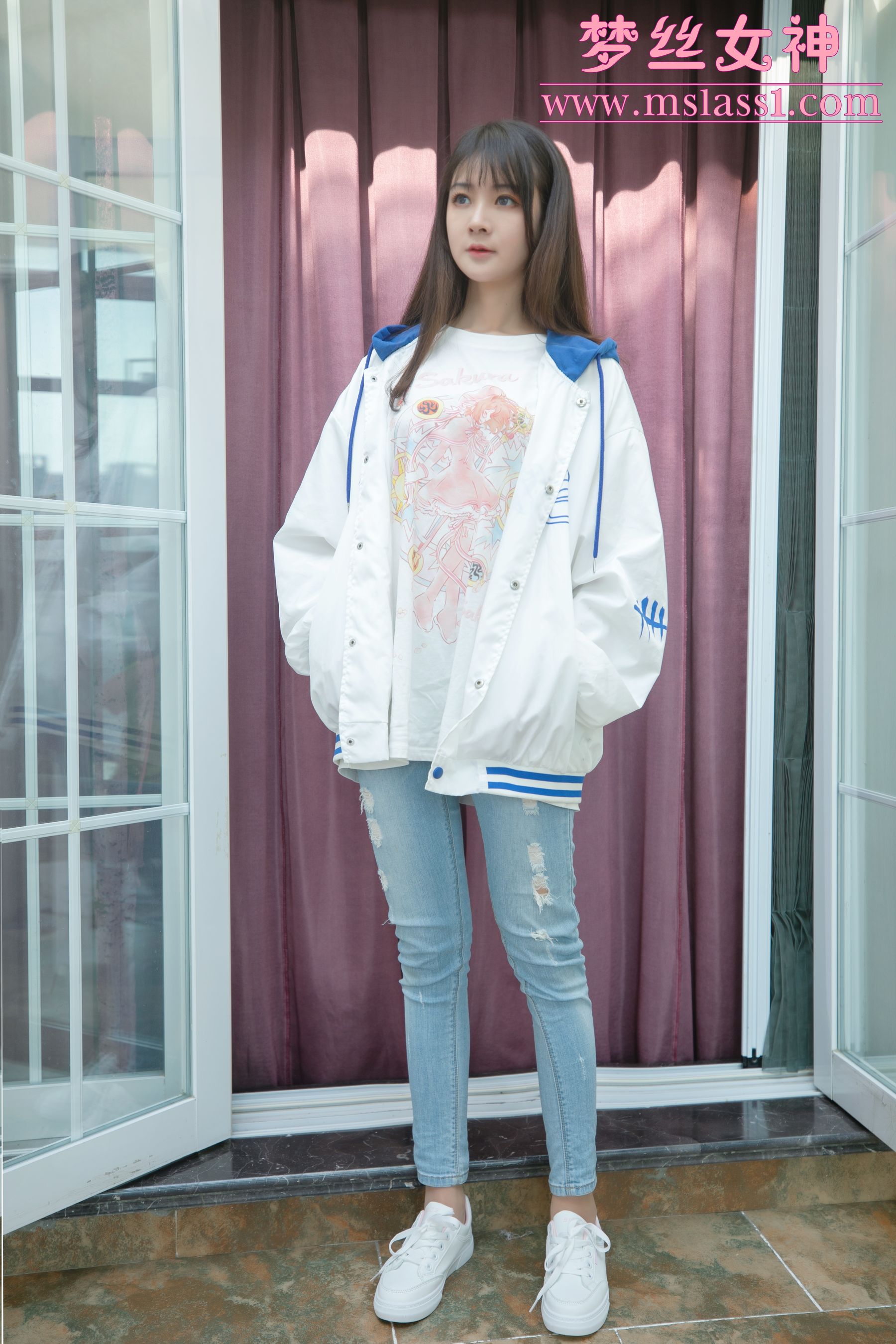 [梦丝女神MSLASS]  郭襄 牛仔裤的超美_第2张