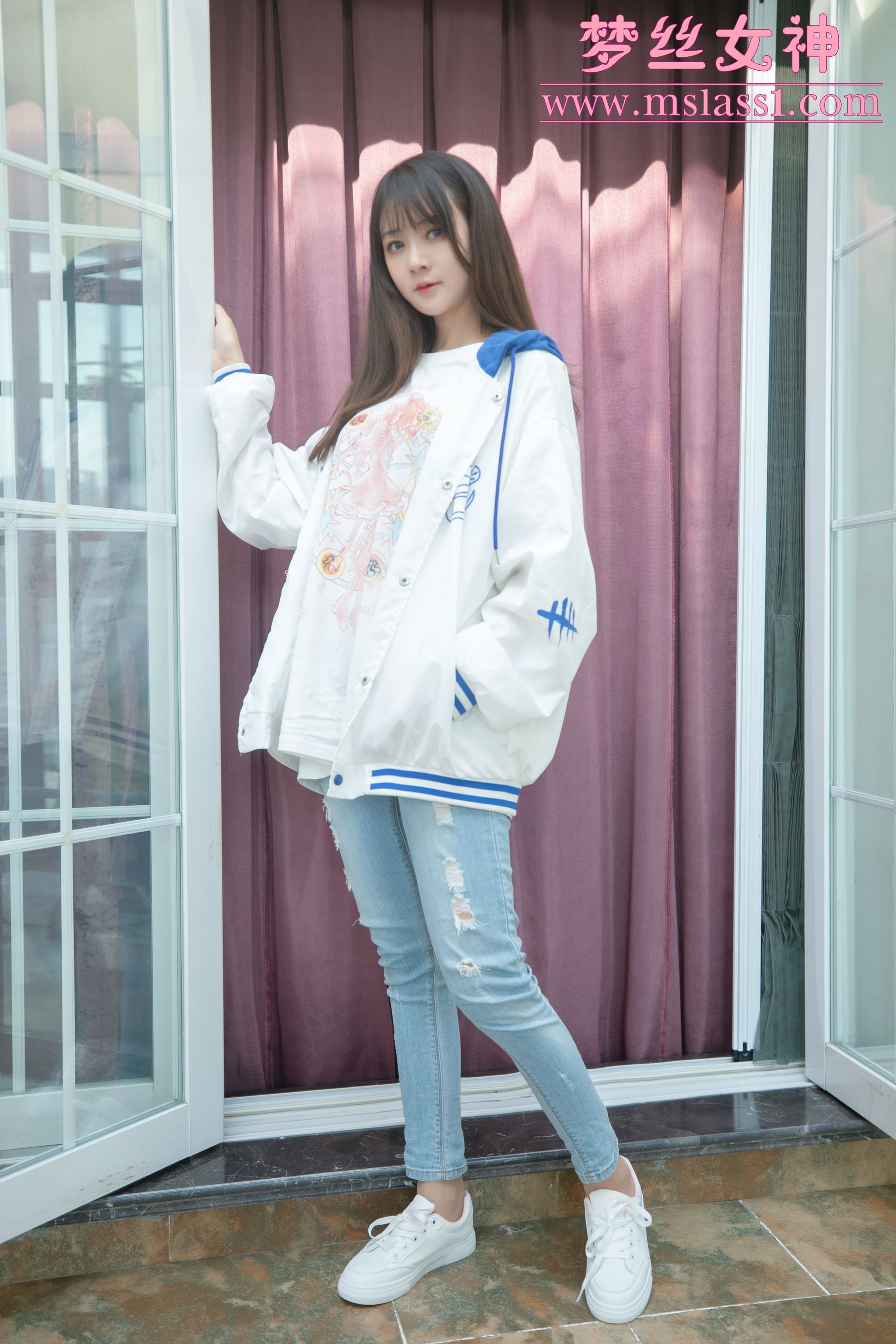 [梦丝女神MSLASS]  郭襄 牛仔裤的超美_第3张