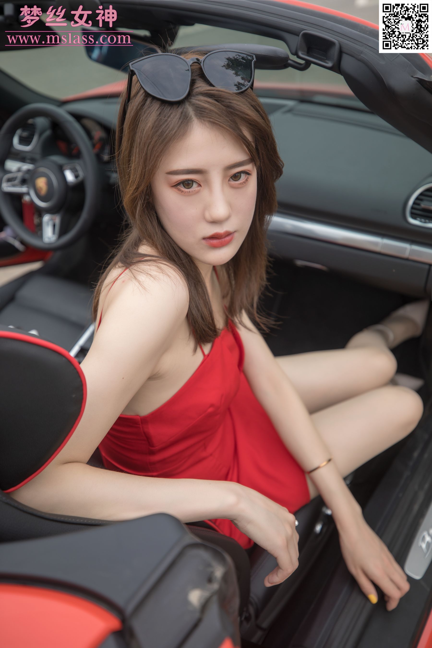 [梦丝女神MSLASS]  陈颖儿 车模女神_第2张