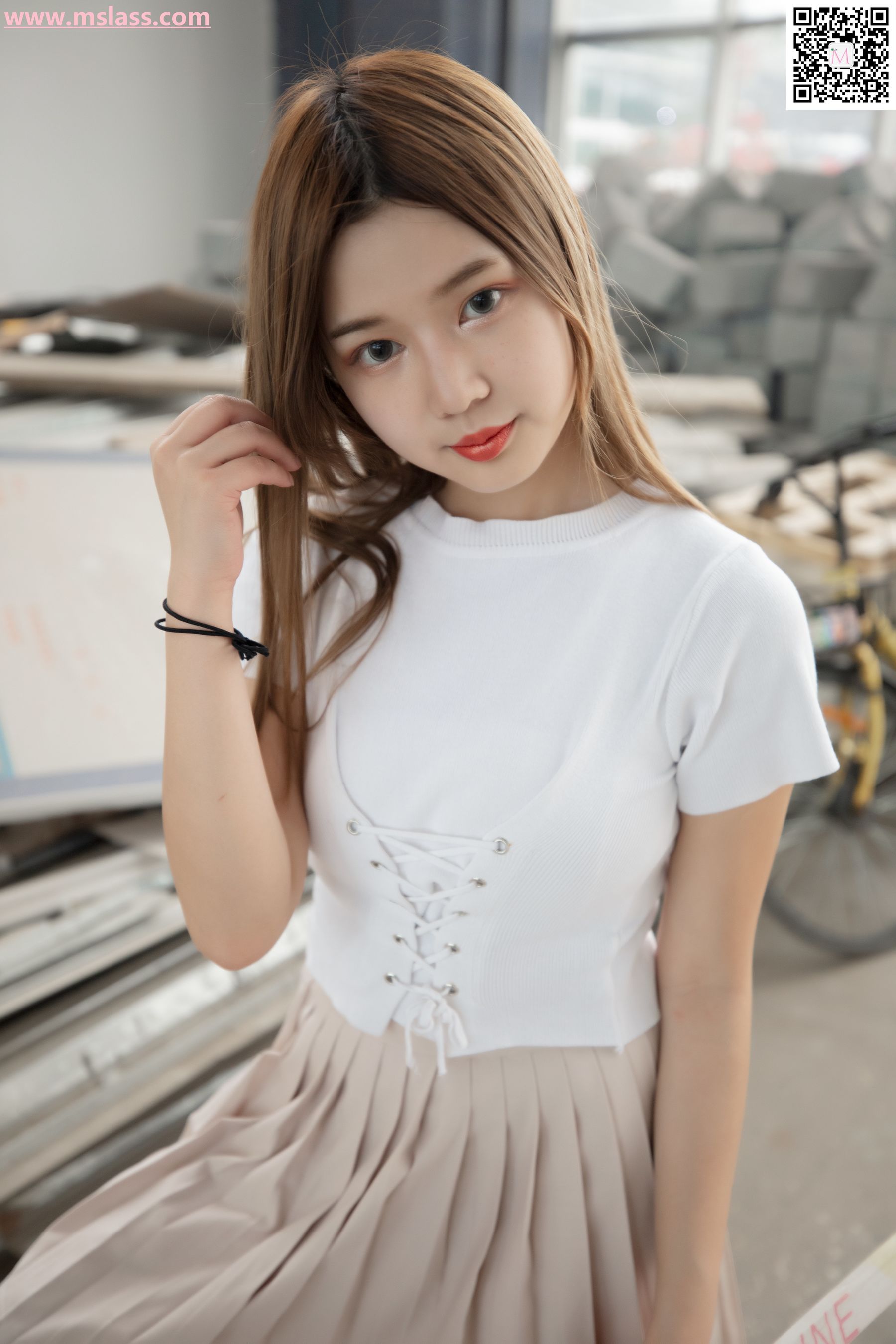 [梦丝女神MSLASS]  除夕 废墟的小白鞋_第5张