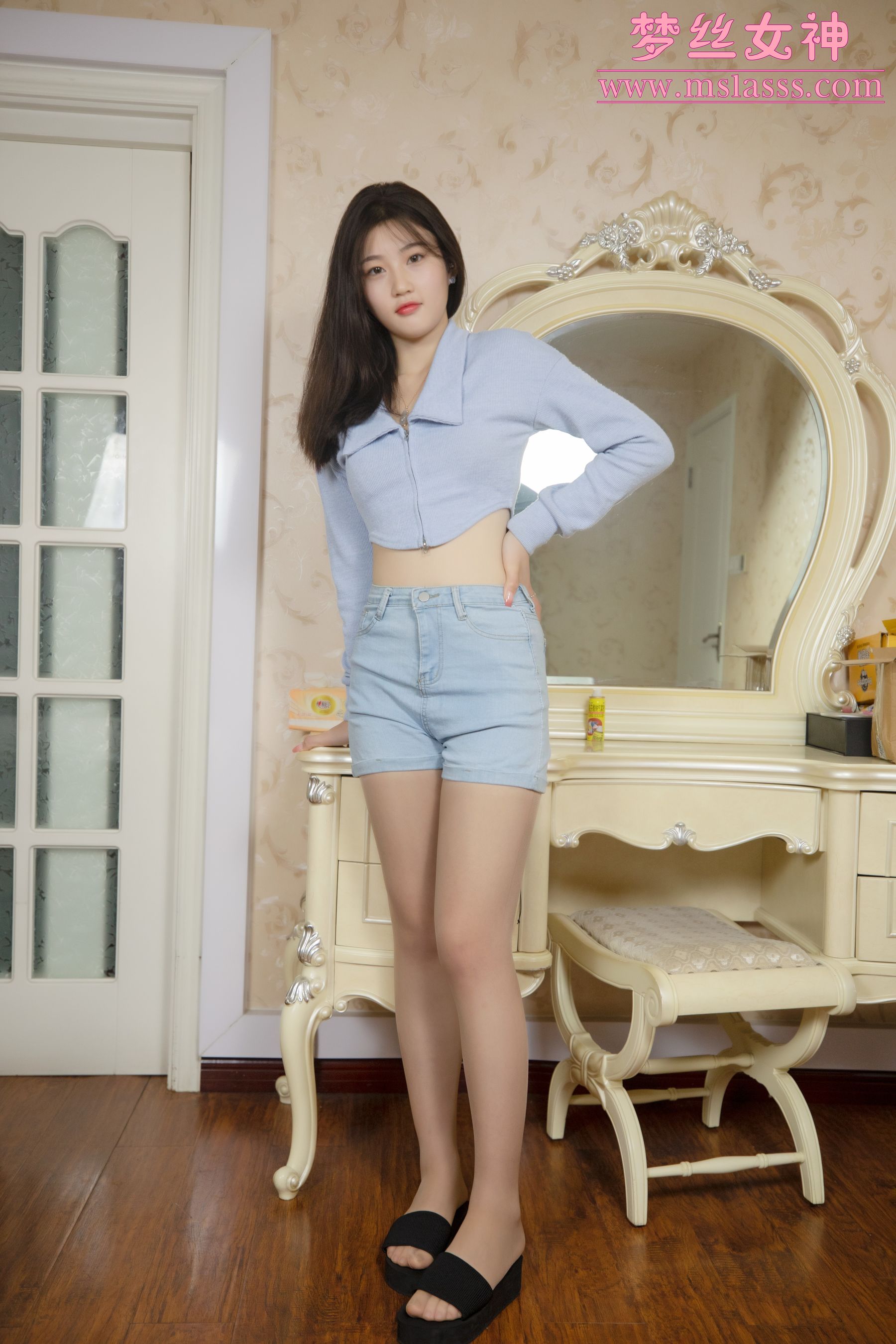 [梦丝女神MSLASS] 小亦菲 新模超小蛮腰_第3张