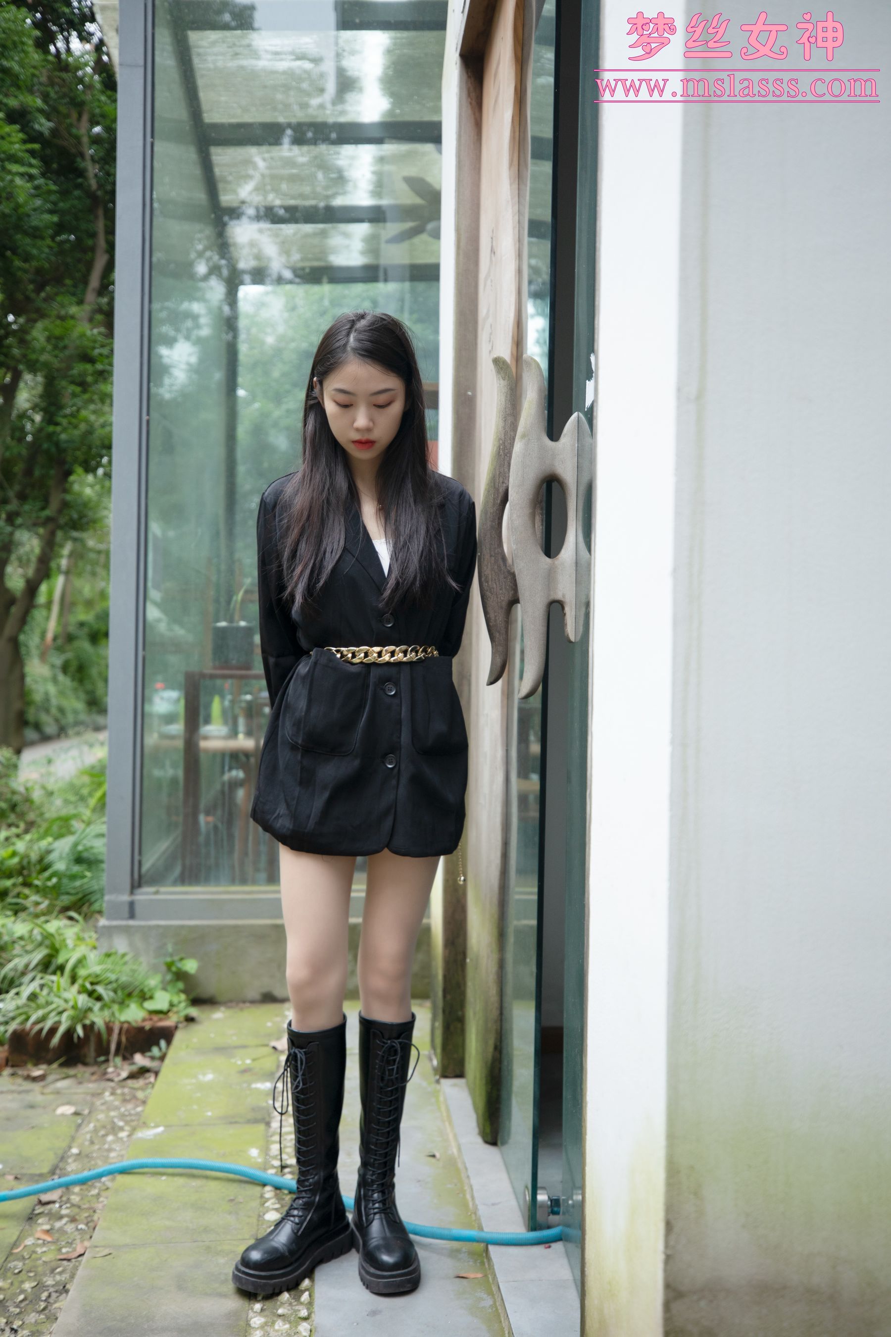 [梦丝女神MSLASS] 娜贝儿 新模超细腿_第1张