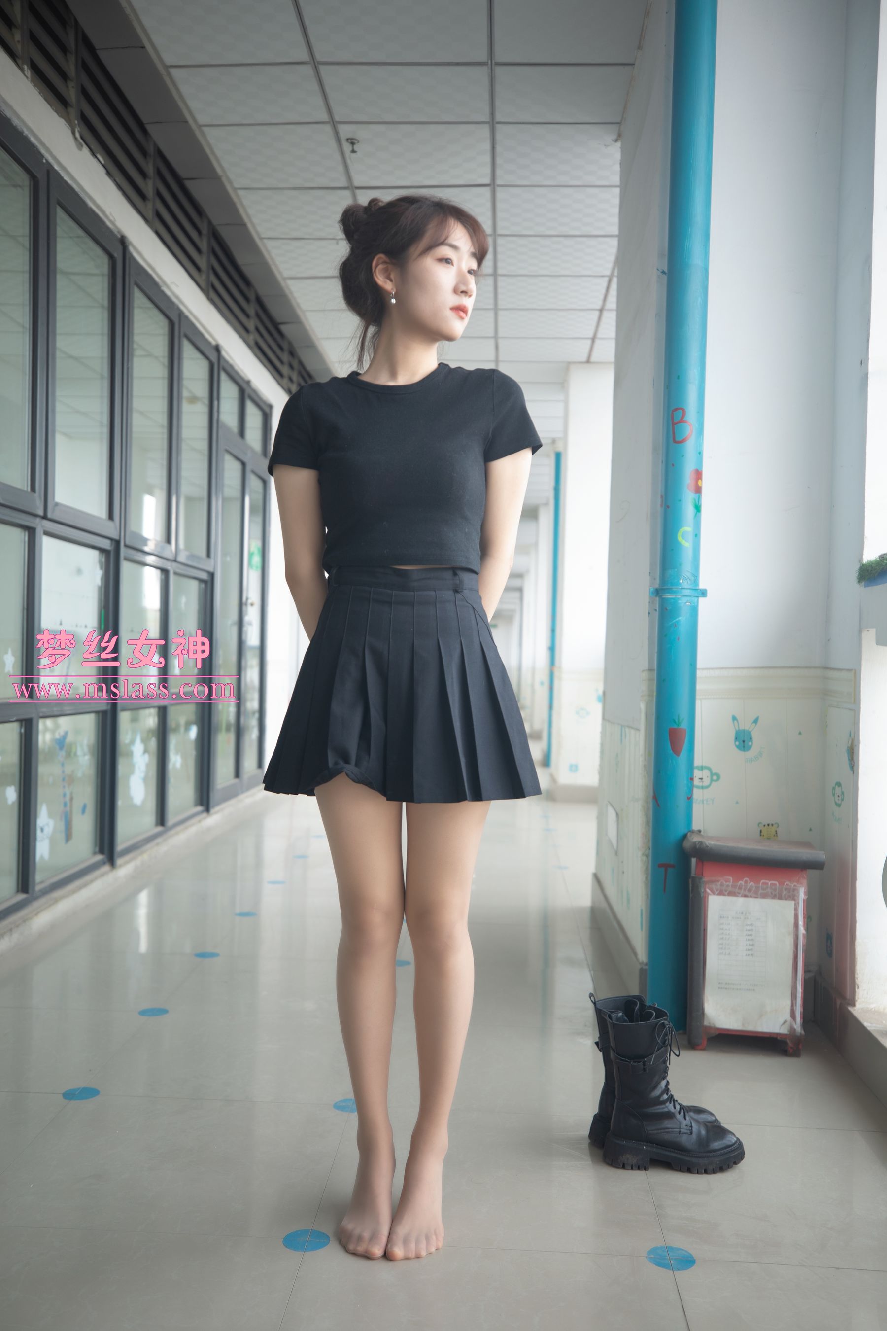 [梦丝女神MSLASS] 诗敏 靴下女神_第1张