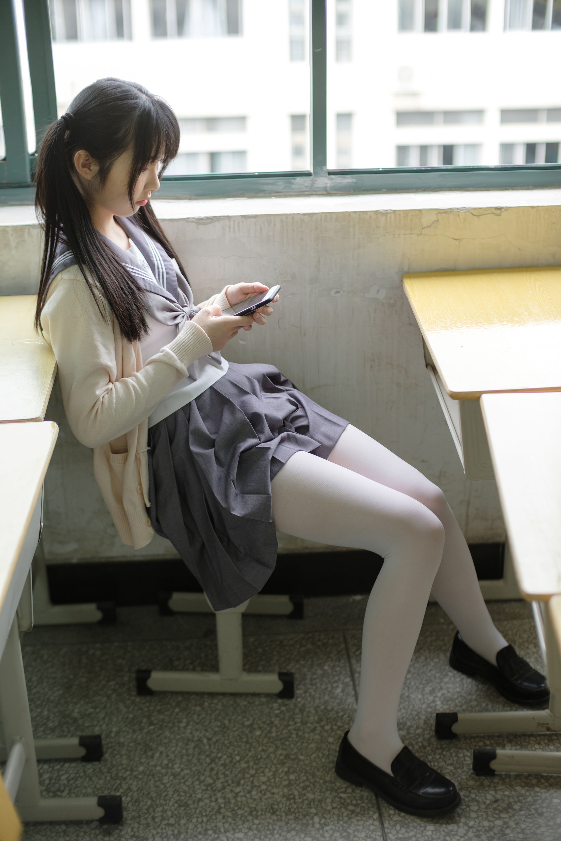 [森萝财团] X-017 JK校服白丝_第1张