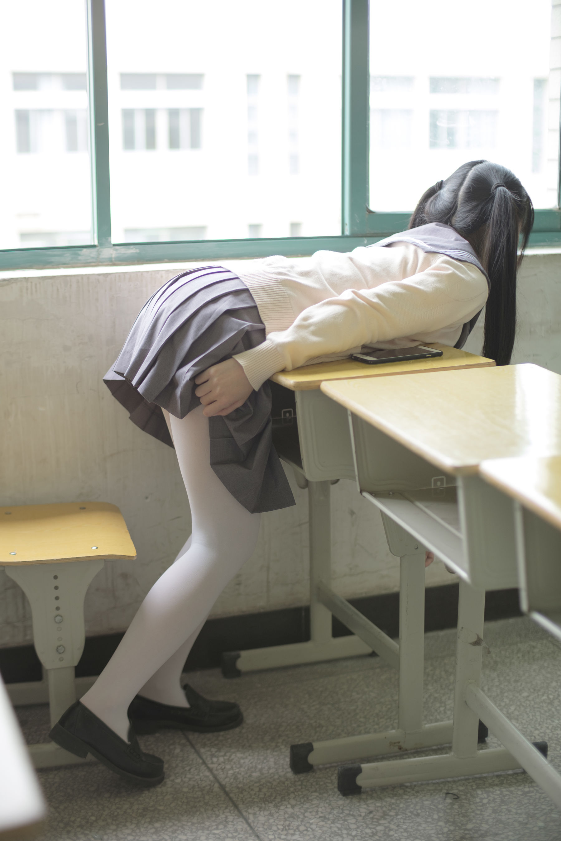 [森萝财团] X-017 JK校服白丝_第3张