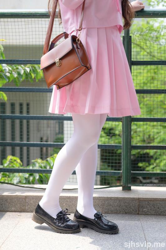 [森萝财团] X-026 JK粉色校服白丝_第5张