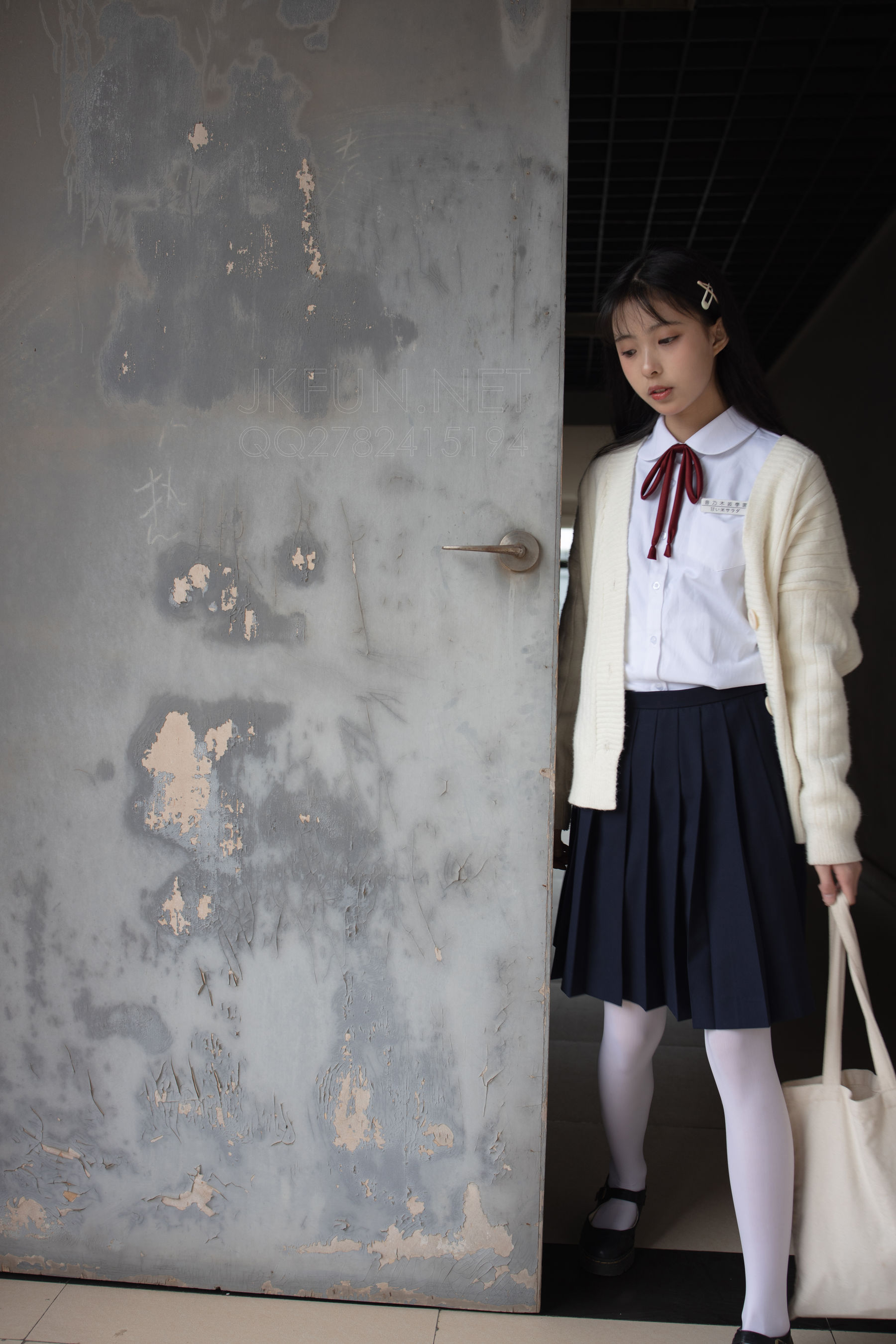 [森萝财团] JKFUN-001 甜米 纯纯的白丝学妹_第5张