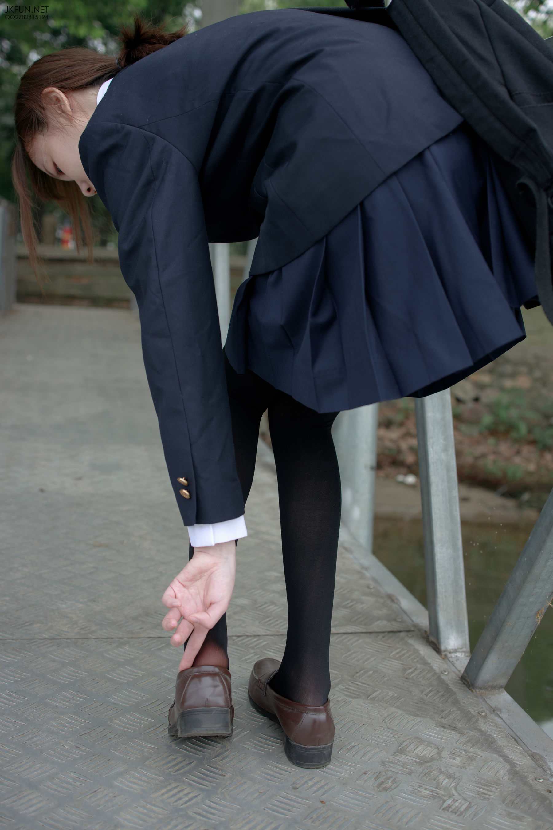 [森萝财团] JKFUN-006 Aika 日系黑丝_第3张