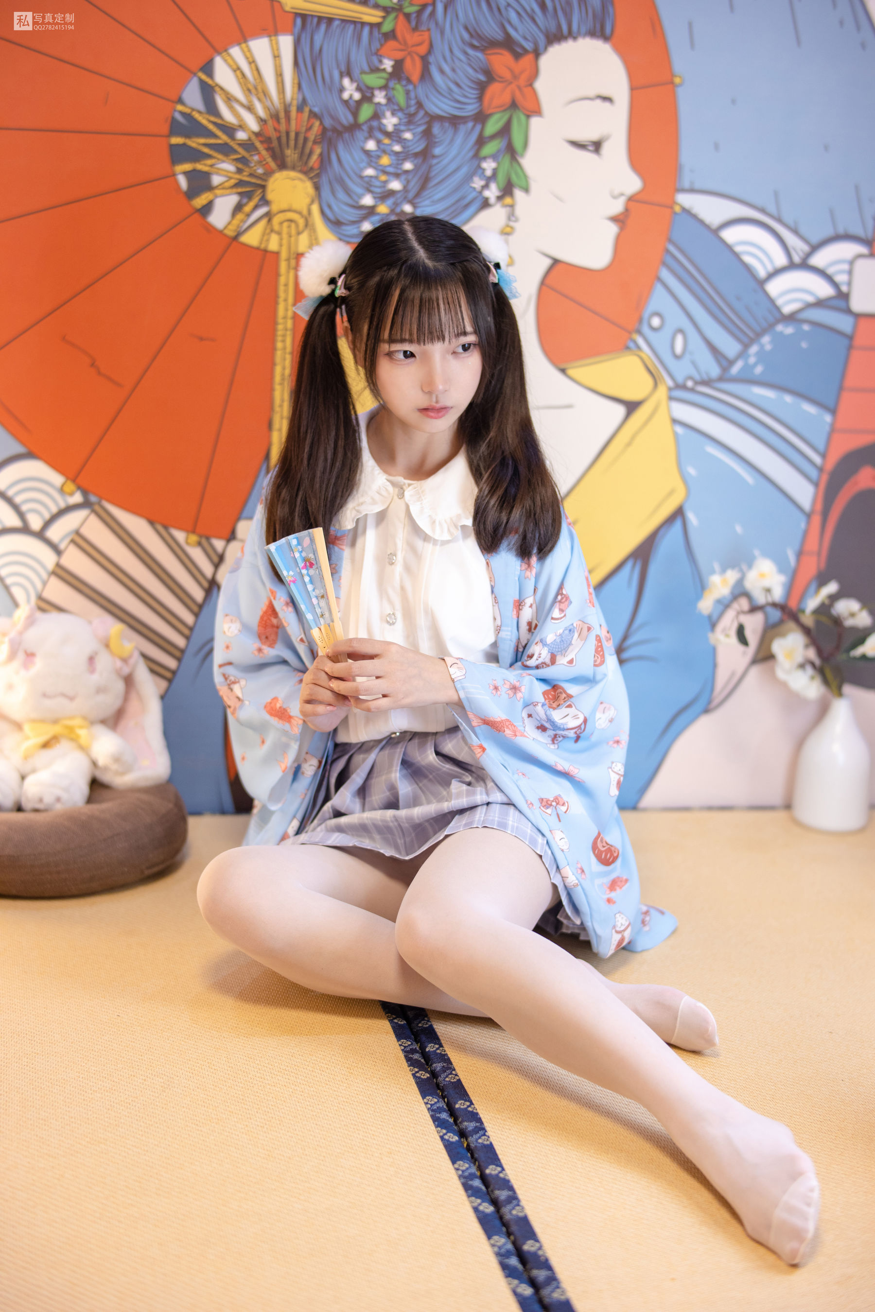 [森萝财团] JKFUN-027 默陌 15D白丝 花里胡哨的民宿_第1张