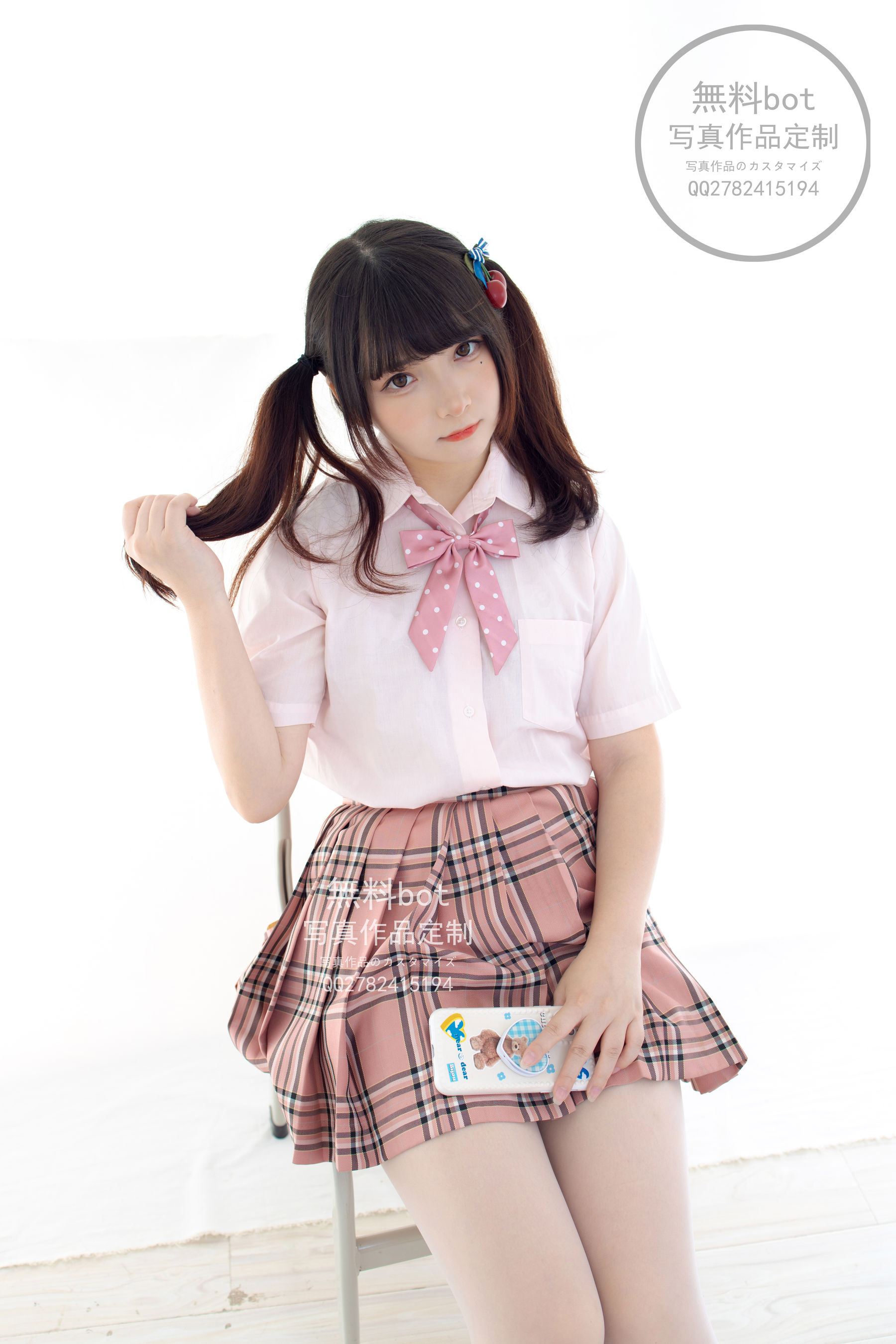 [森萝财团] 無料001 JK格子裙_第2张