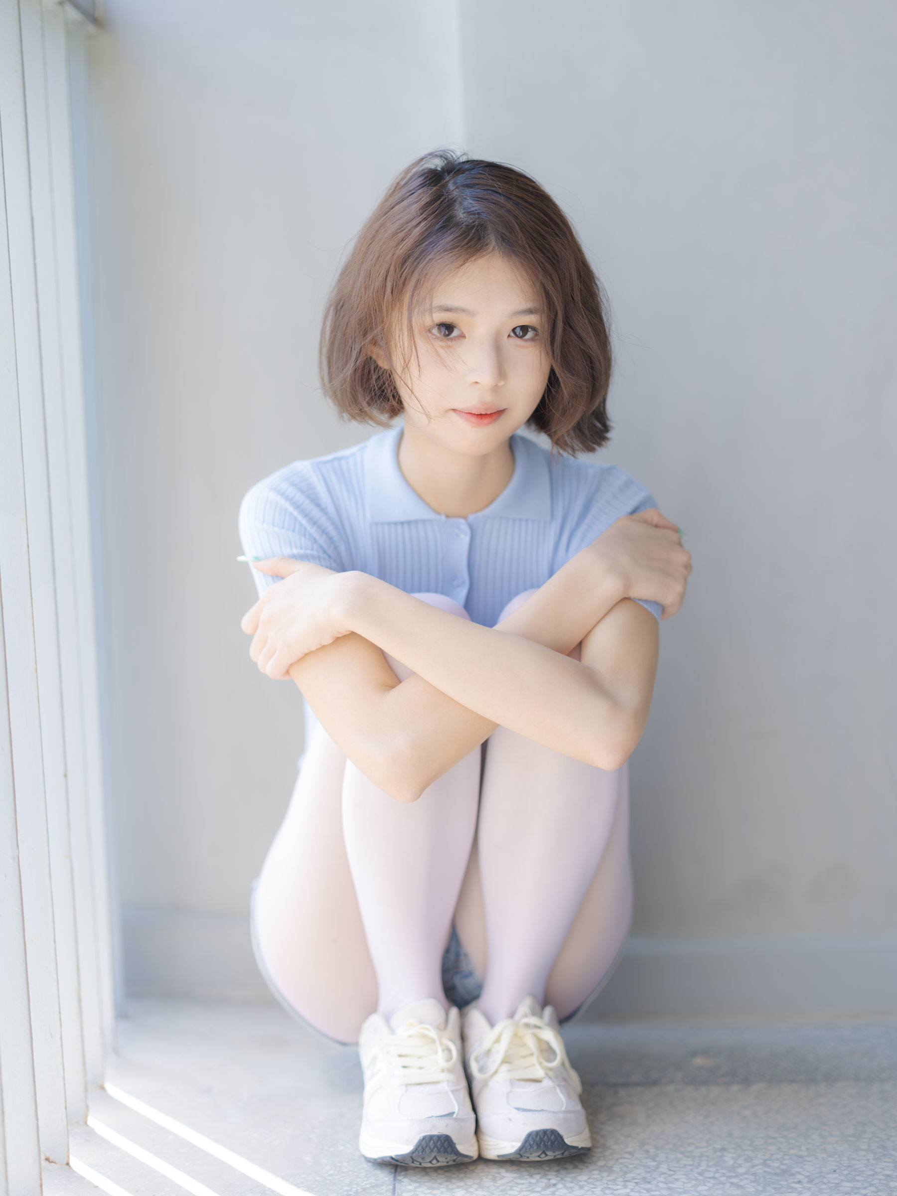 森萝财团写真 - 媛媛 试拍 15D超薄白丝_第3张